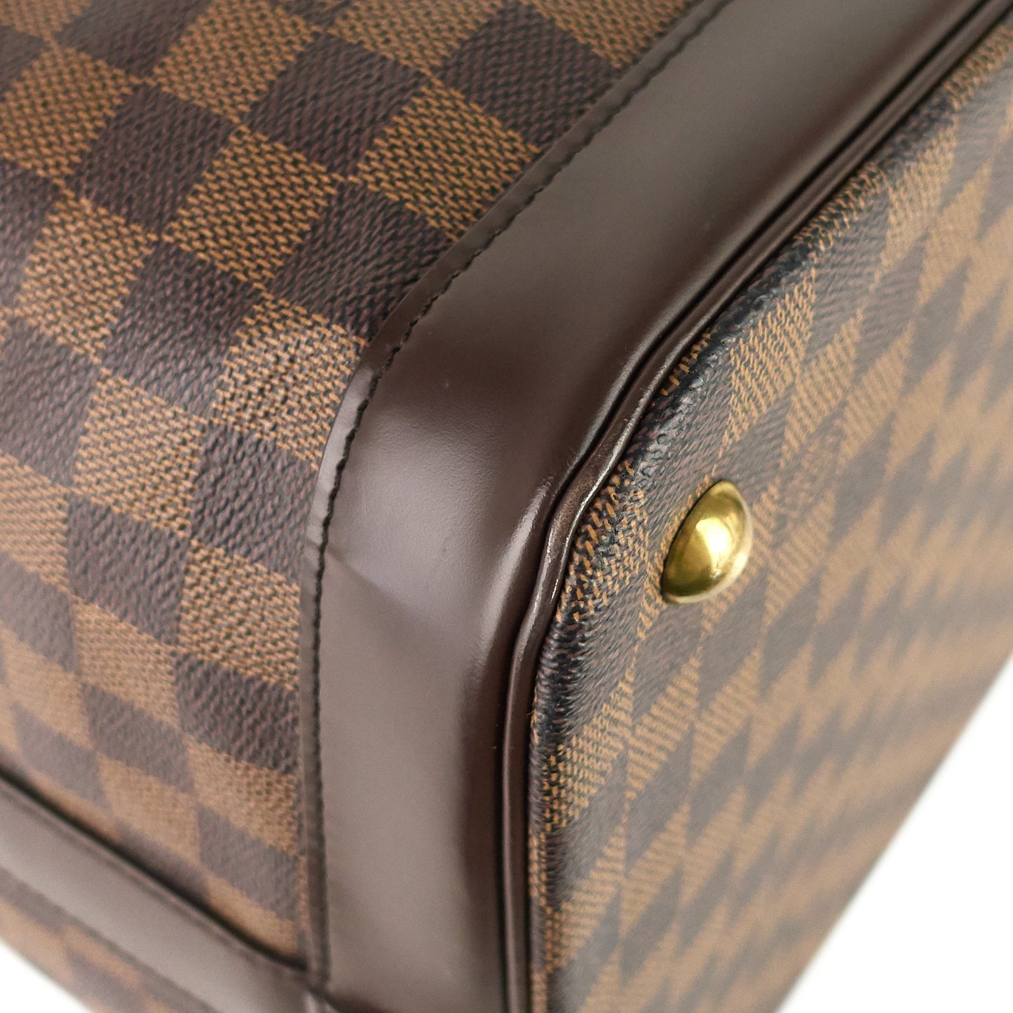 Louis Vuitto Grimaud Damier Ebene Canvas Weekender Bag