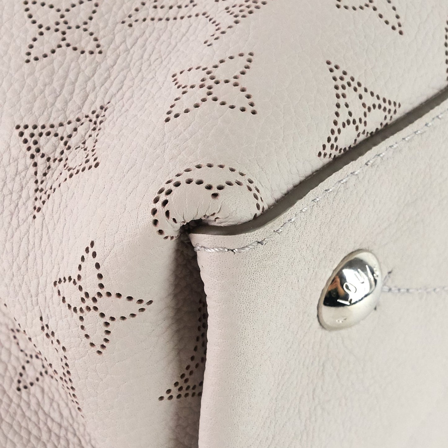 Louis Vuitto Muria Mahina Calfskin Hobo Bag