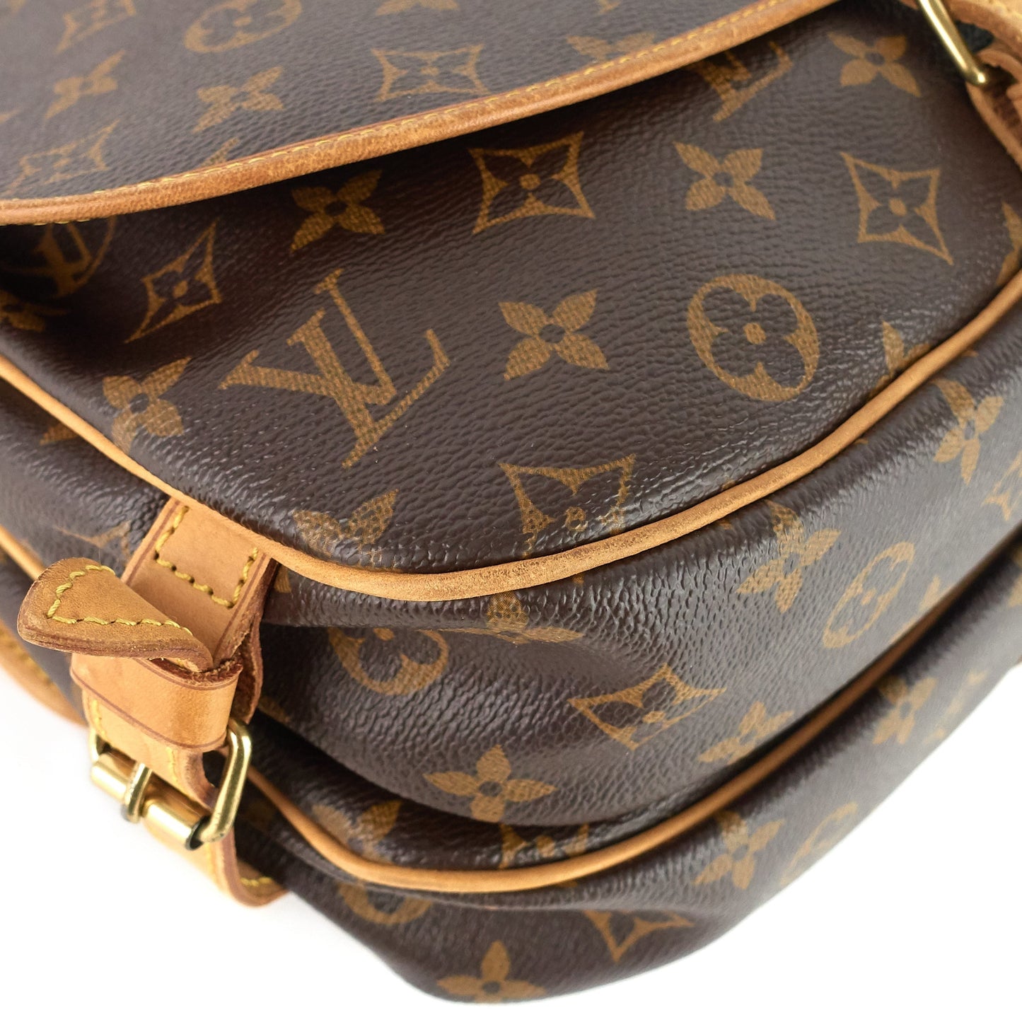 Louis Vuitto Saumur 30 Monogram Canvas Bag
