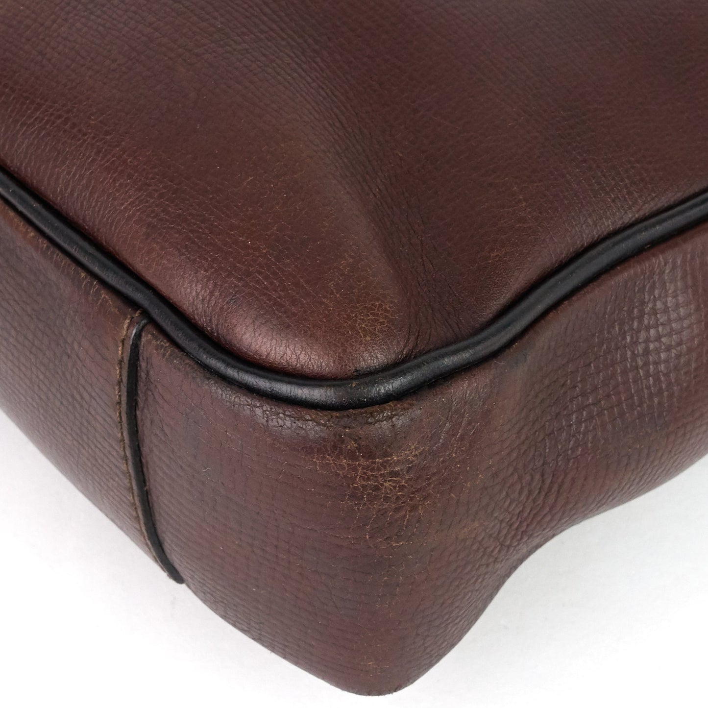 Louis Vuitto Utah Huron Leather Work Bag