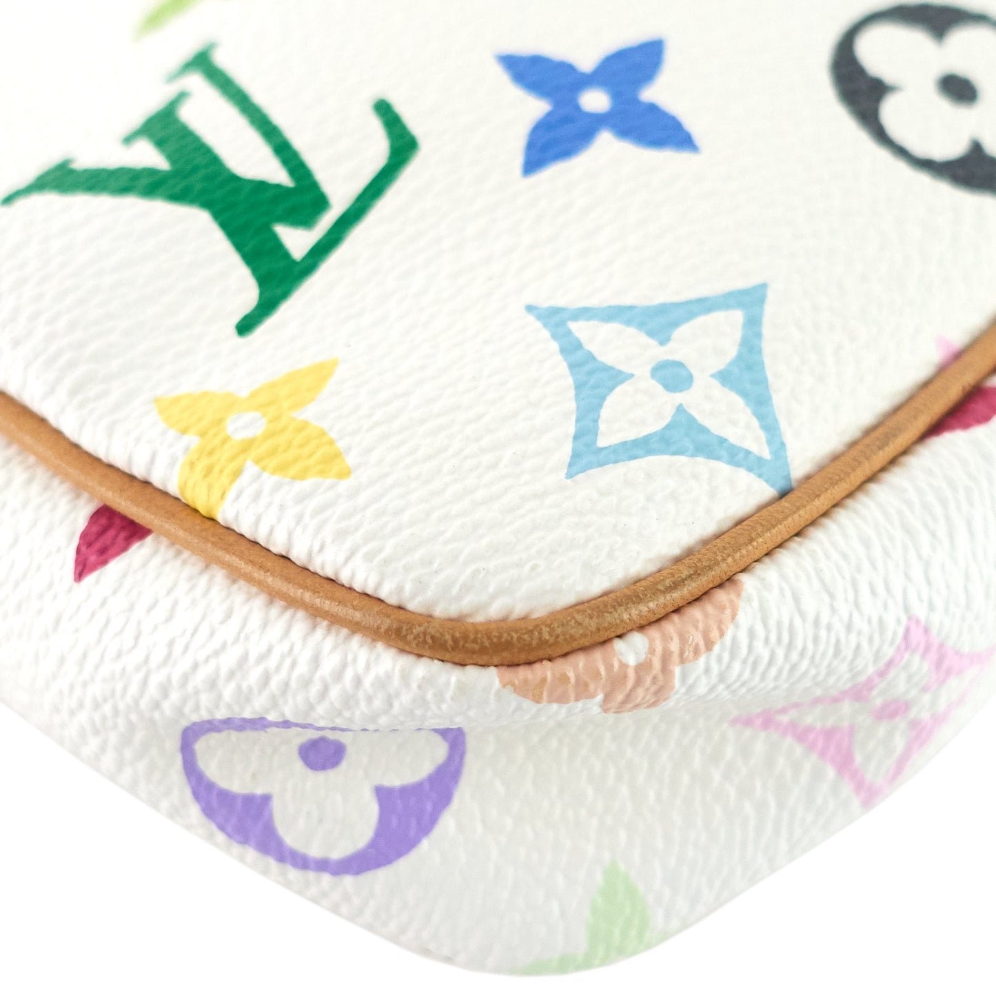 Louis Vuitto Pochette Accessoires Monogram Multicolore Canvas Bag