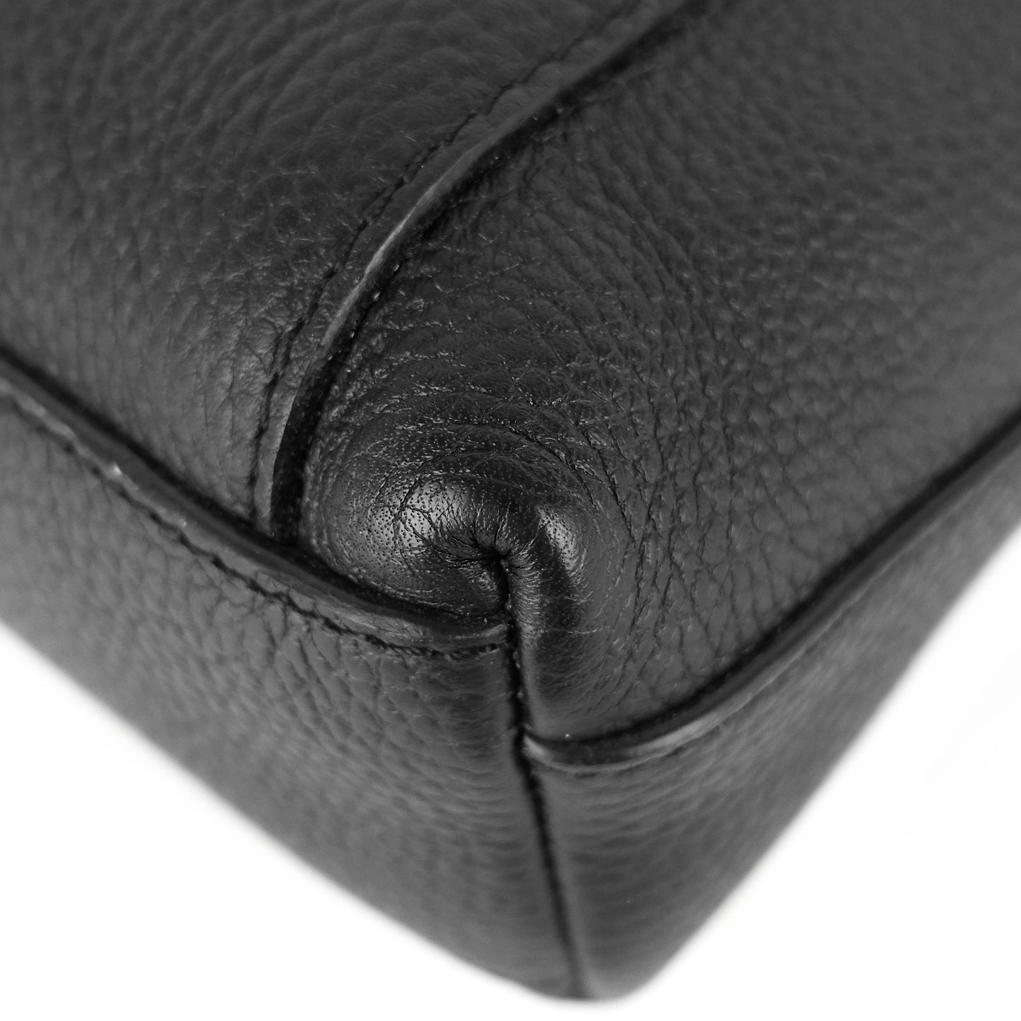 Louis Vuitto Serviette Dorian Taurillon Leather Briefcase Bag