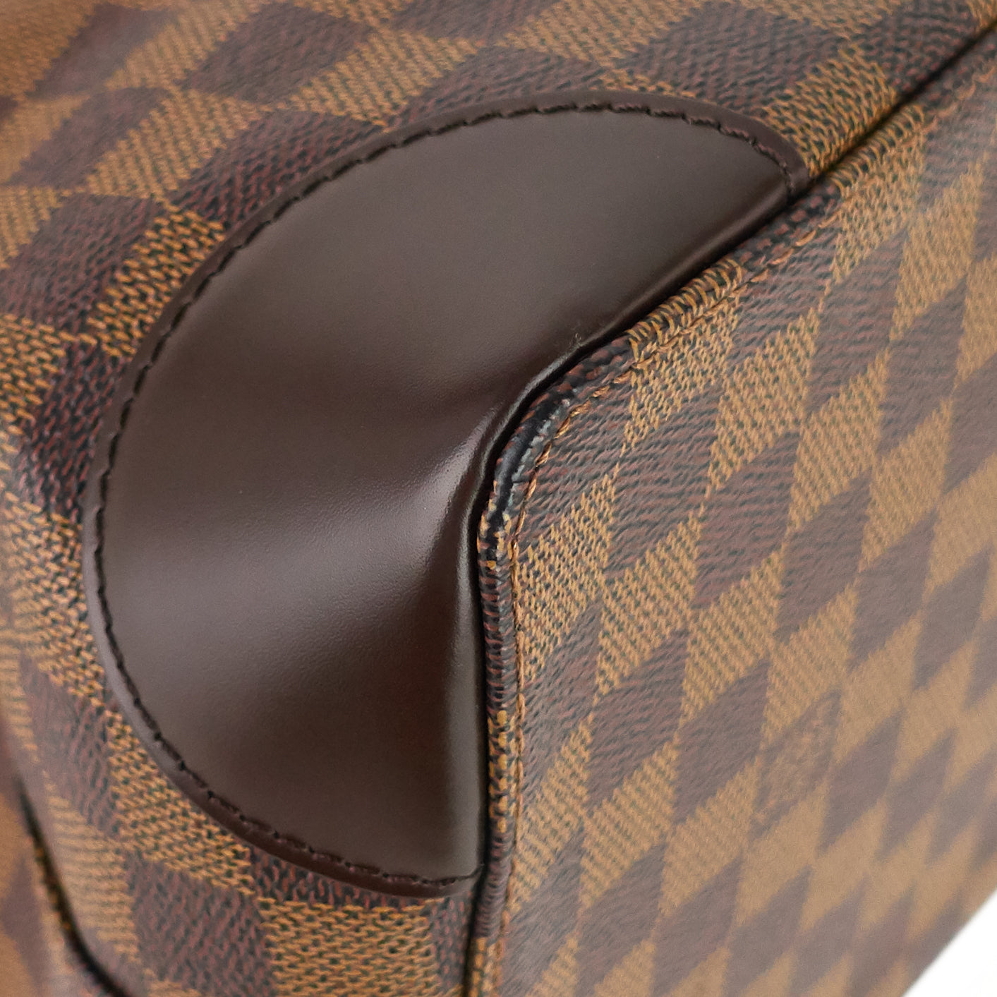 Louis Vuitto Hampstead PM Damier Ebene Canvas Bag