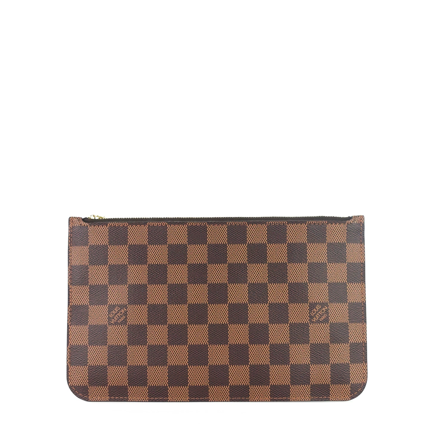 Louis Vuitto Neverfull MM with Pouch Damier Ebene Canvas Tote Bag