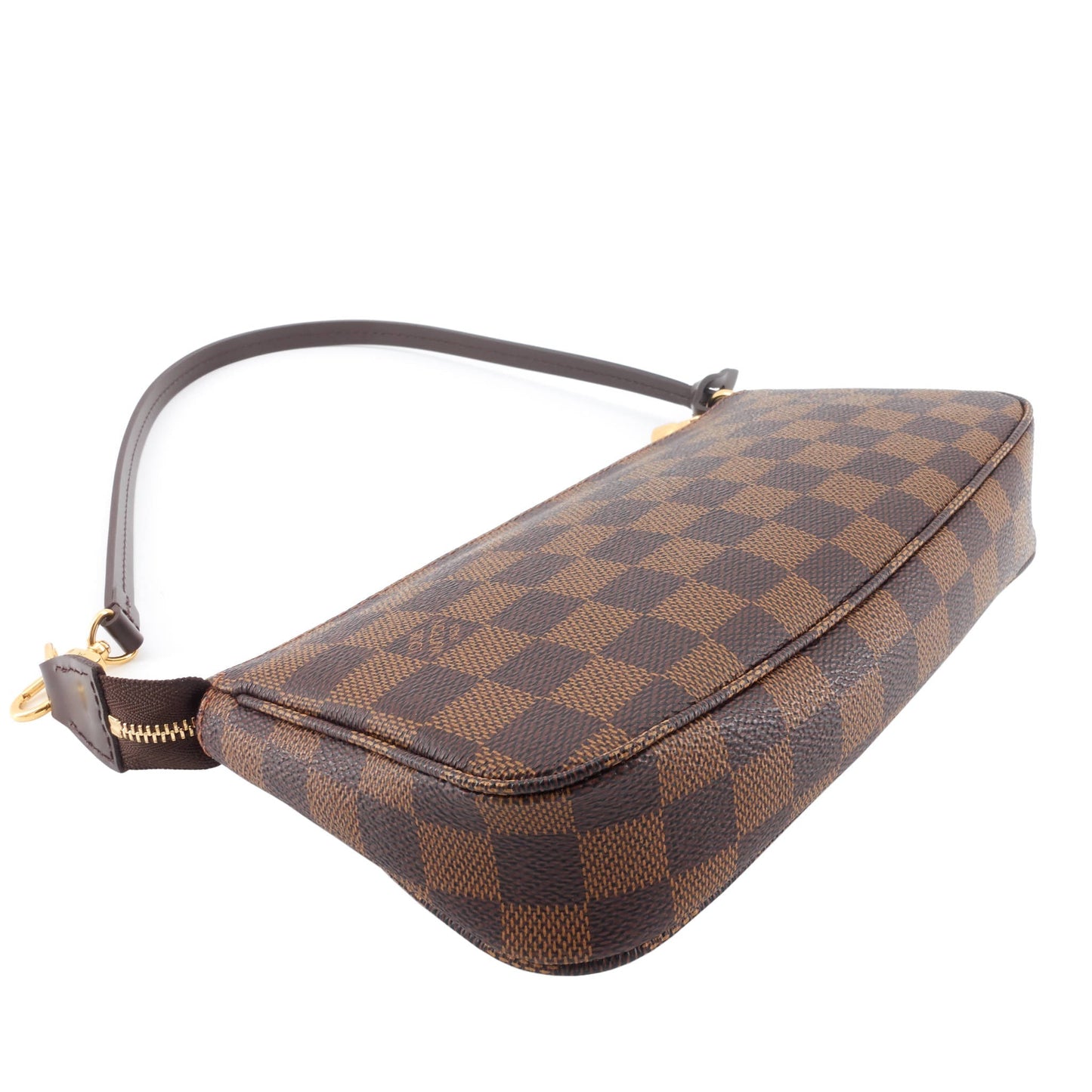Louis Vuitto Pochette Accessoires Damier Ebene Canvas Bag