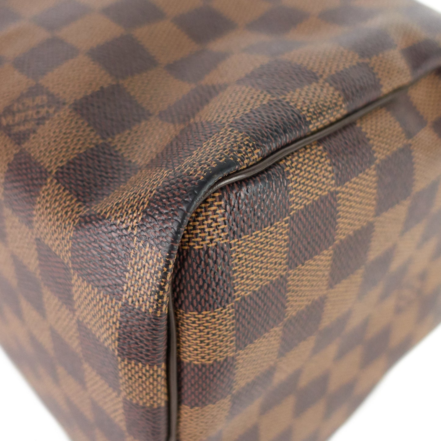 Louis Vuitto Speedy 30 Damier Ebene Canvas Bag