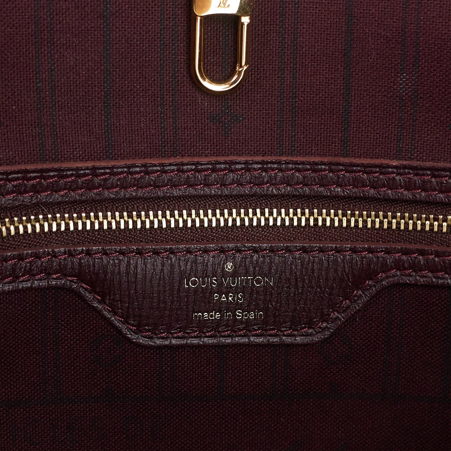 Louis Vuitto Neverfull MM Monogram Idylle Canvas Bag