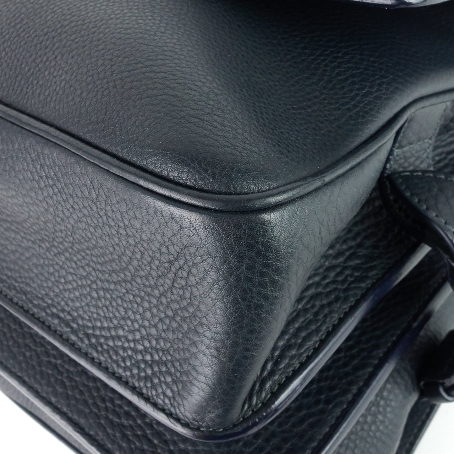 Louis Vuitto Stelios Naxos Leather Messenger Bag