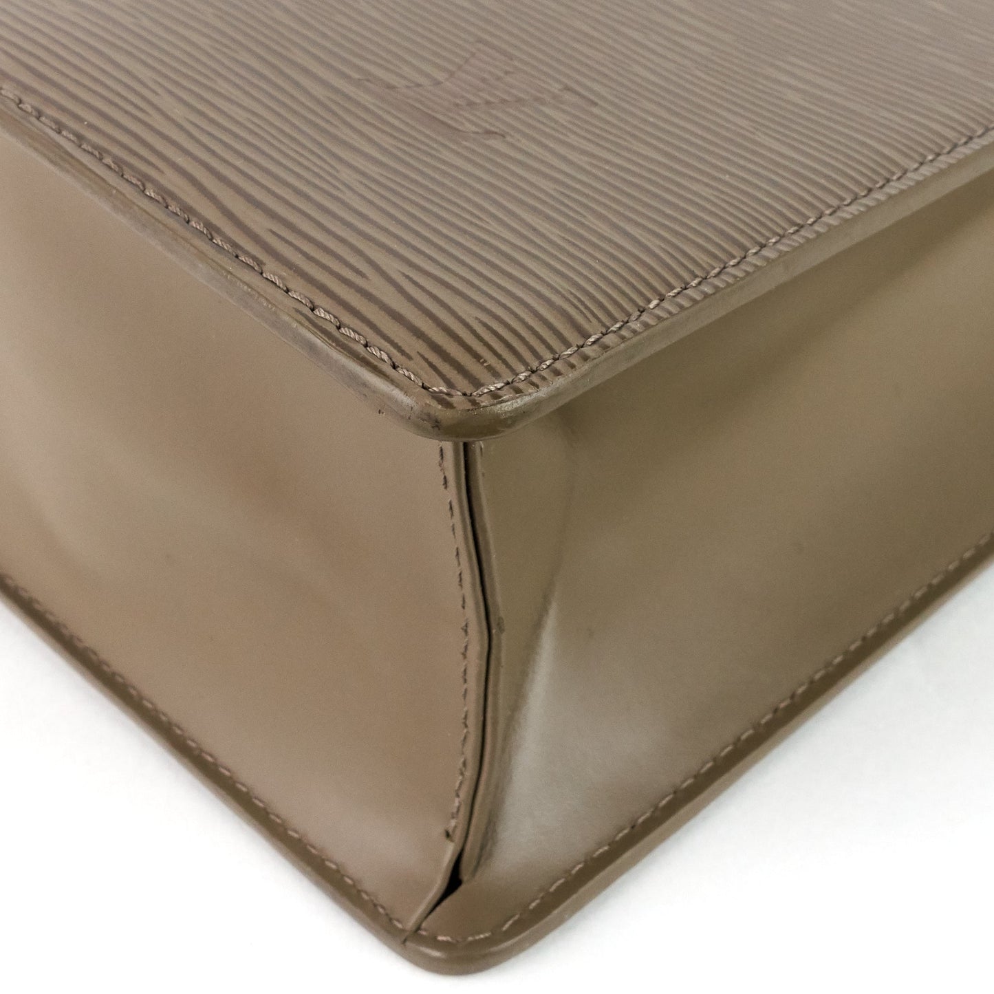 Louis Vuitto Sac Plat GM Brown Epi Leather Bag