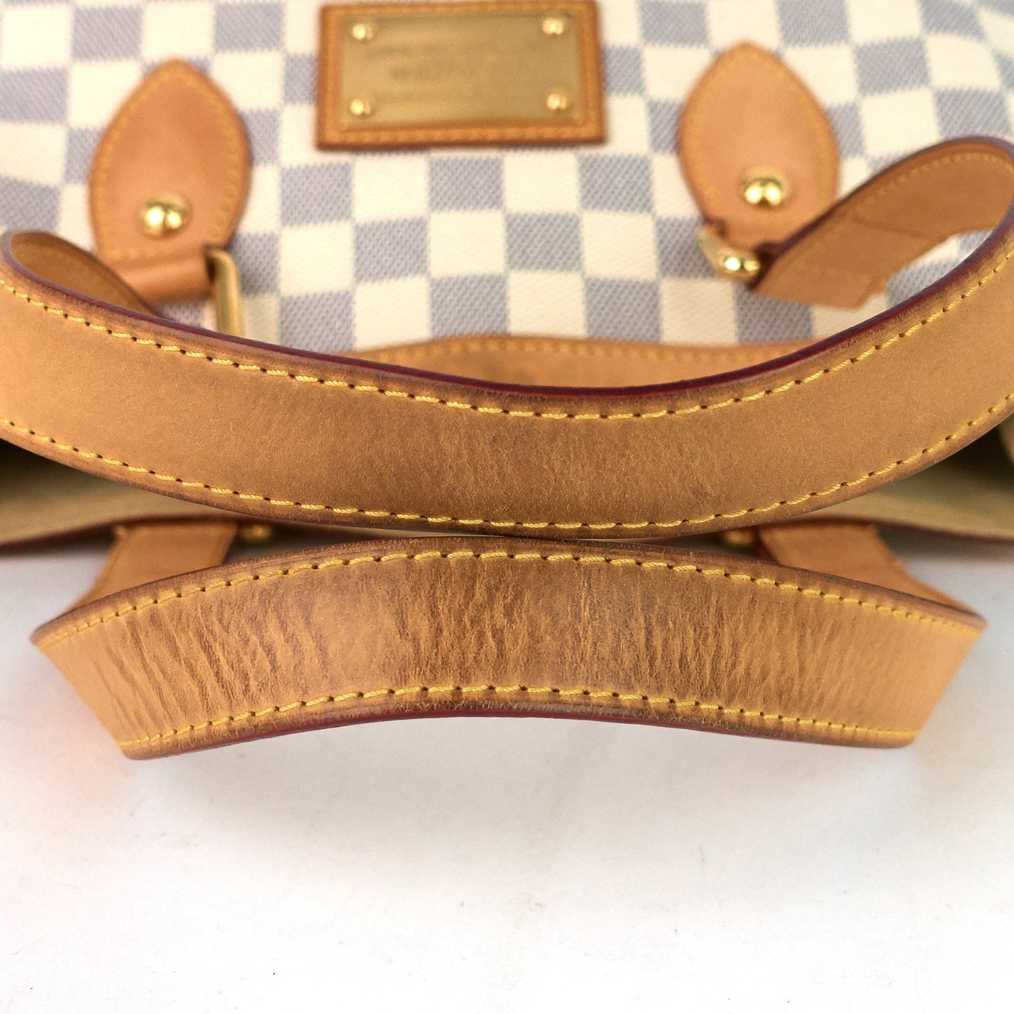 Louis Vuitto Hampstead PM Damier Azur Canvas Tote Bag