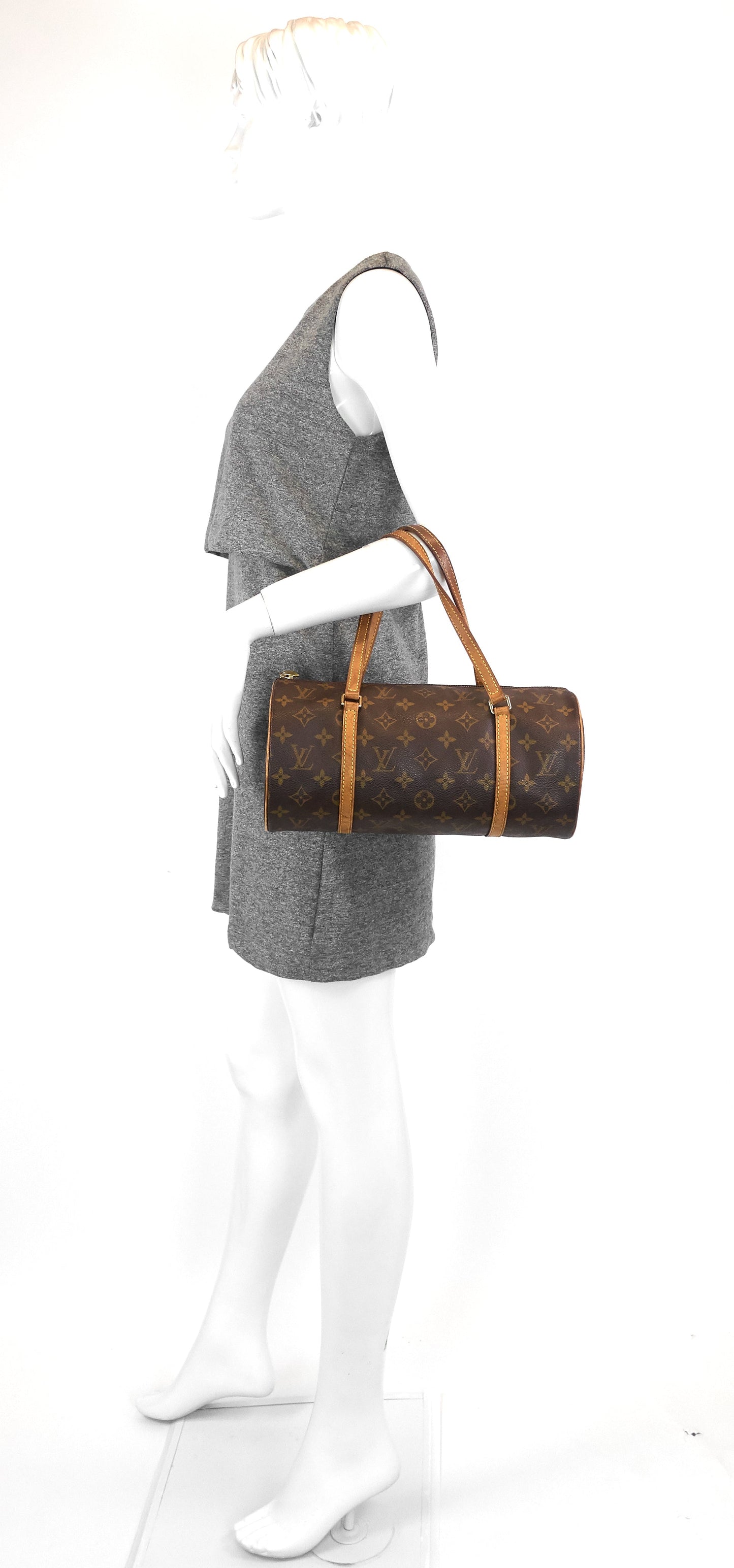 Louis Vuitto Papillon 30 Monogram Canvas Bag