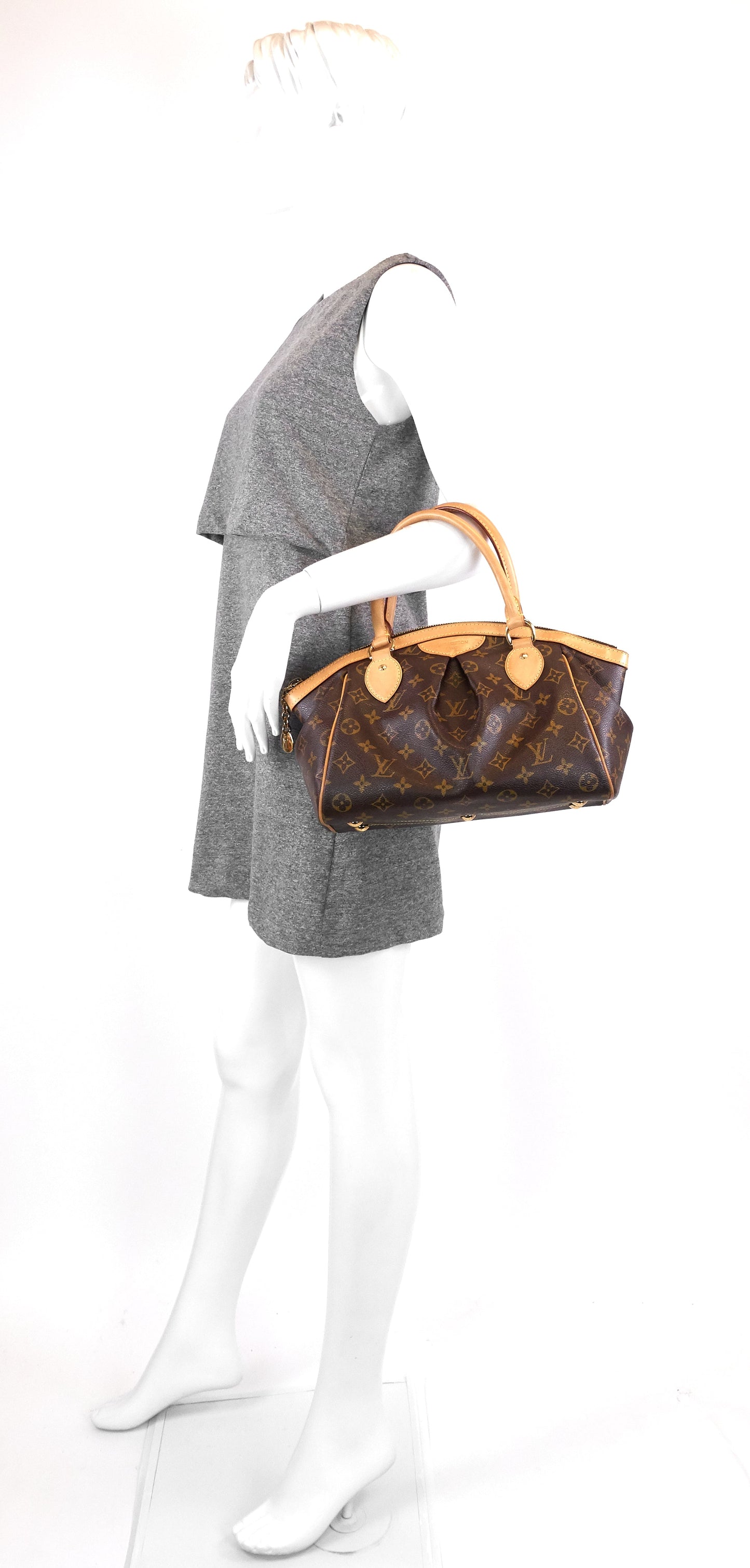 Louis Vuitto Tivoli PM Monogram Canvas Handbag