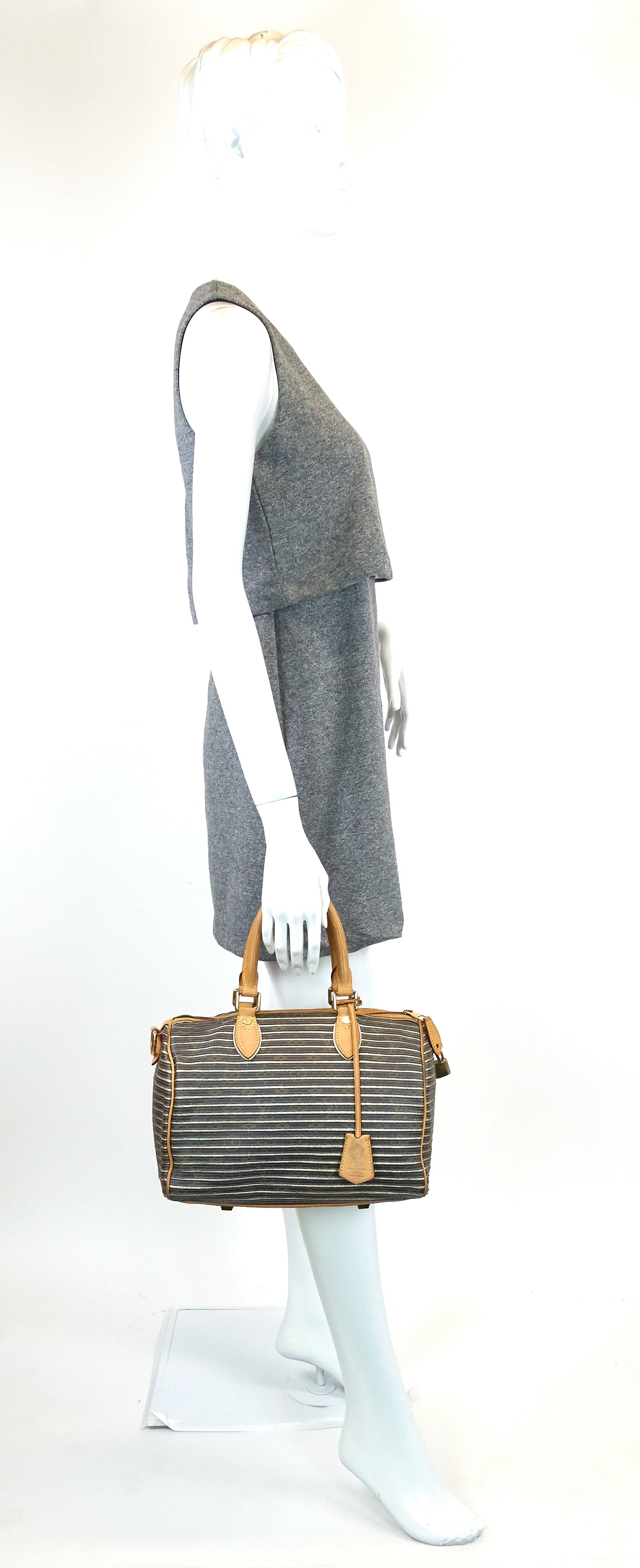 Louis Vuitto Eden Speedy Bandouliere 30 Monogram Canvas Bag