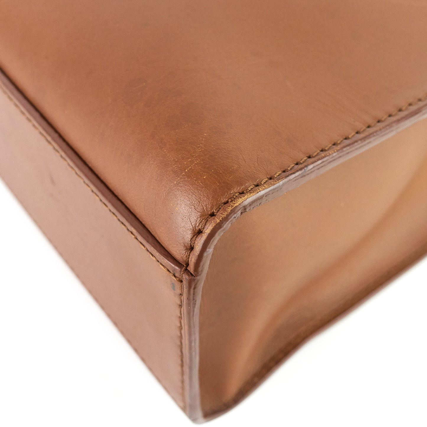 Louis Vuitto Sac Plat Nomade Leather Bag