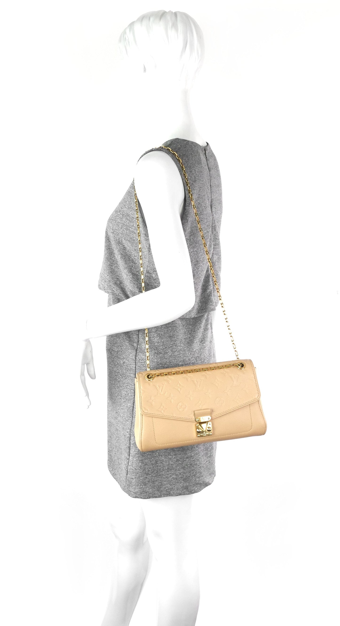 Louis Vuitto Saint Germain PM Monogram Empreinte Leather Bag