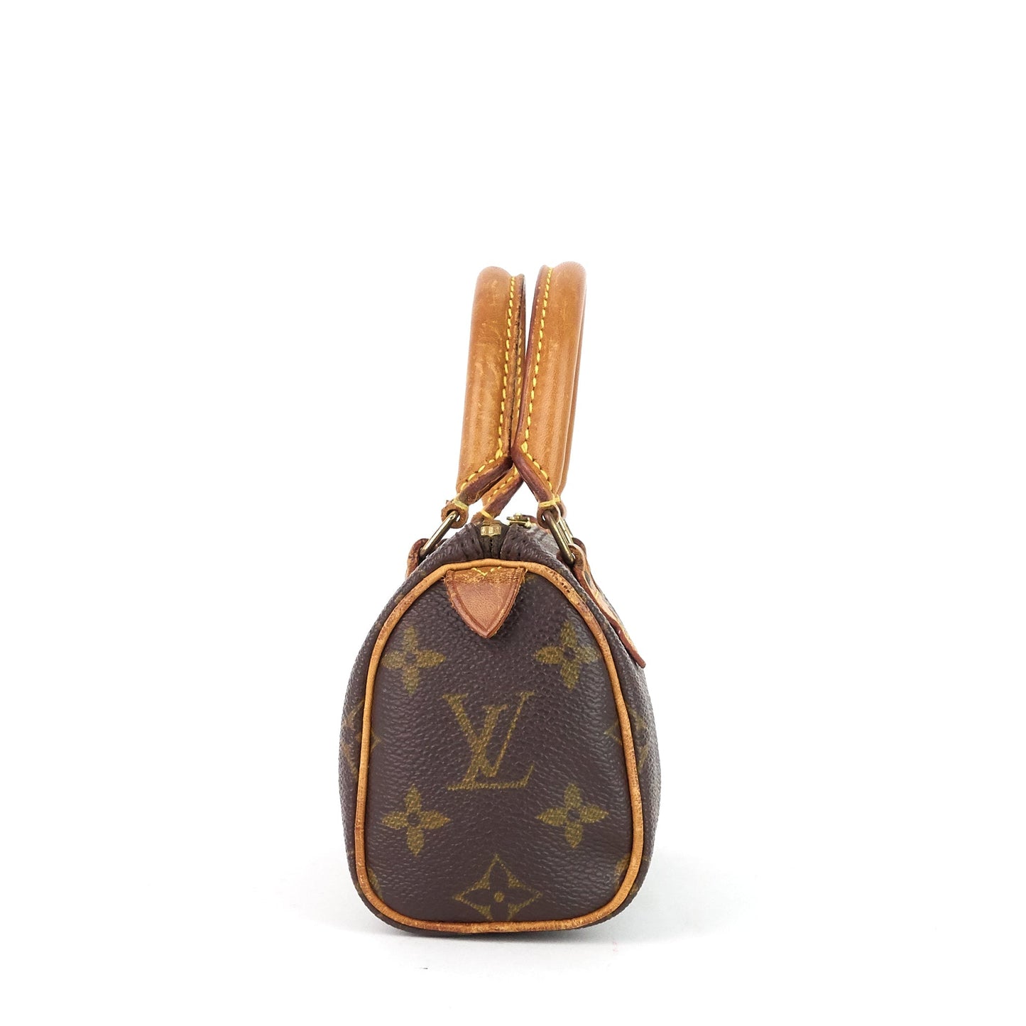 Louis Vuitto Mini HL Speedy Monogram Canvas Bag with Strap