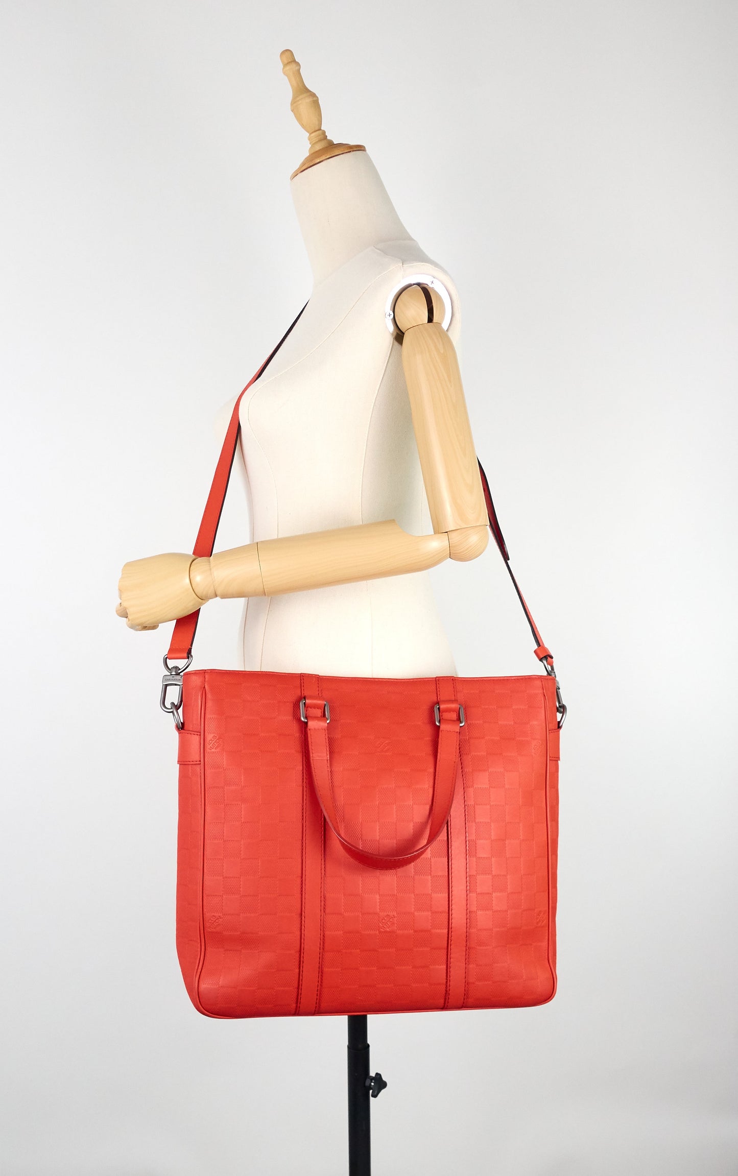 Louis Vuitto Tadao PM Damier Infini Leather Tote Bag