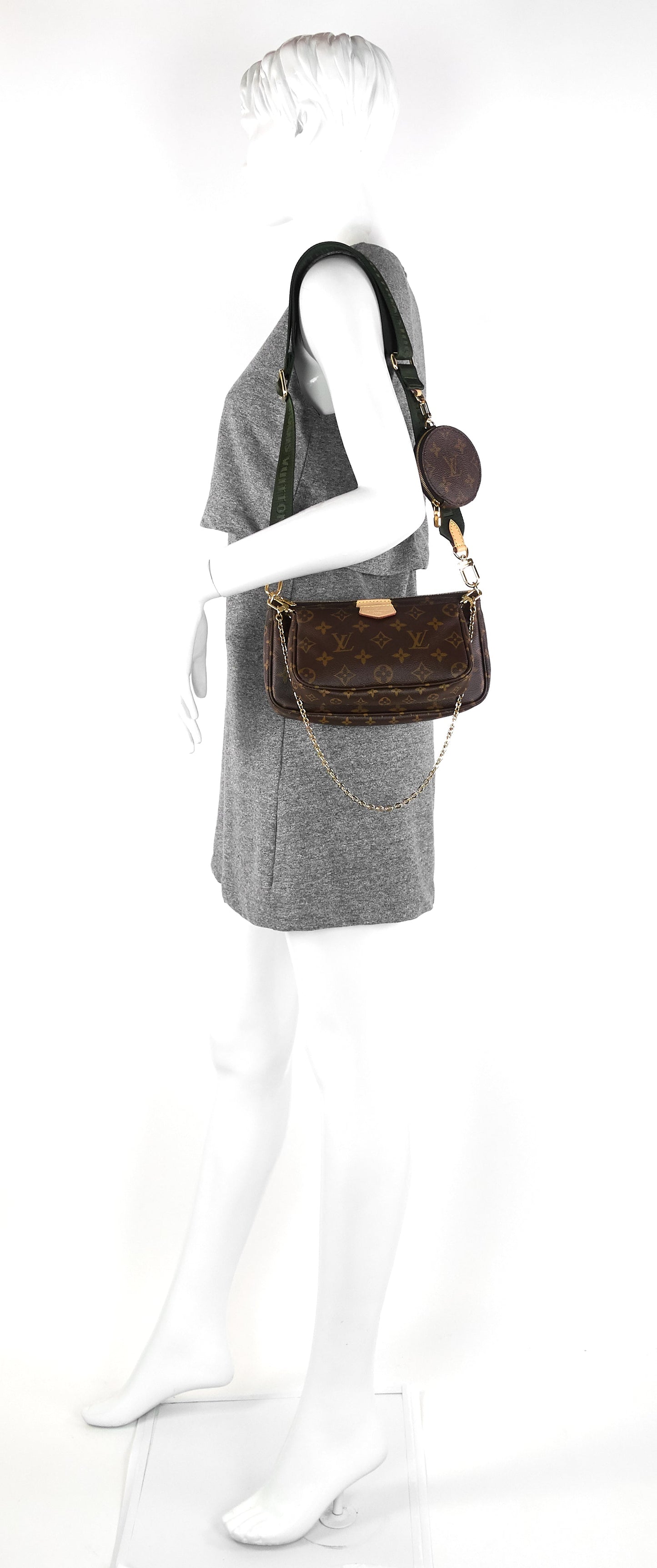 Louis Vuitto Multi Pochette Accessoires Monogram Canvas Bag