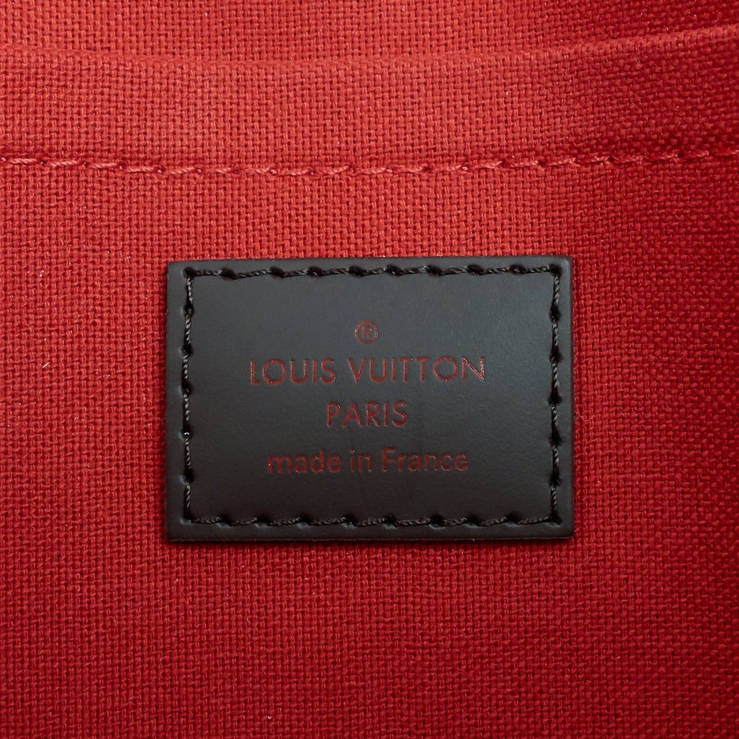 Louis Vuitto Favorite MM Damier Ebene Canvas Bag