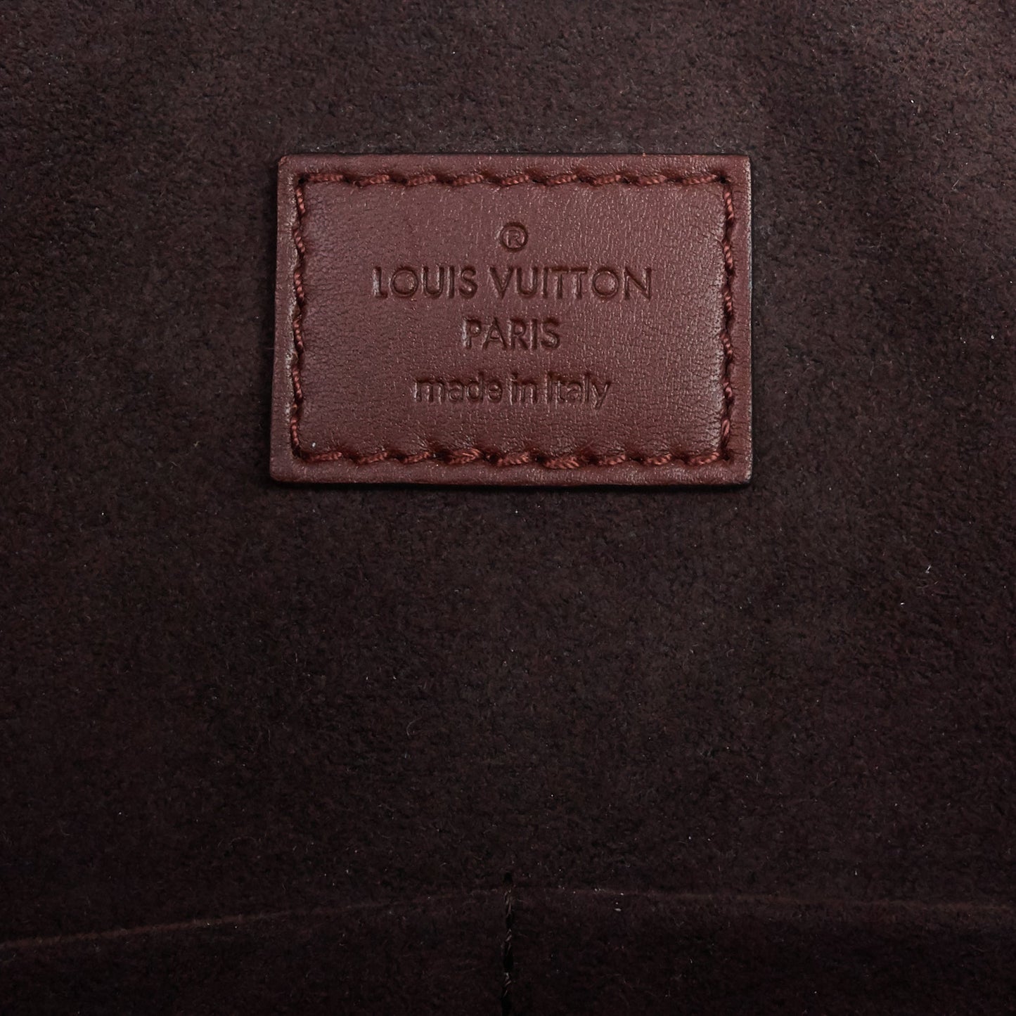 Louis Vuitto Armand Ombre Calfskin Leather Briefcase Bag