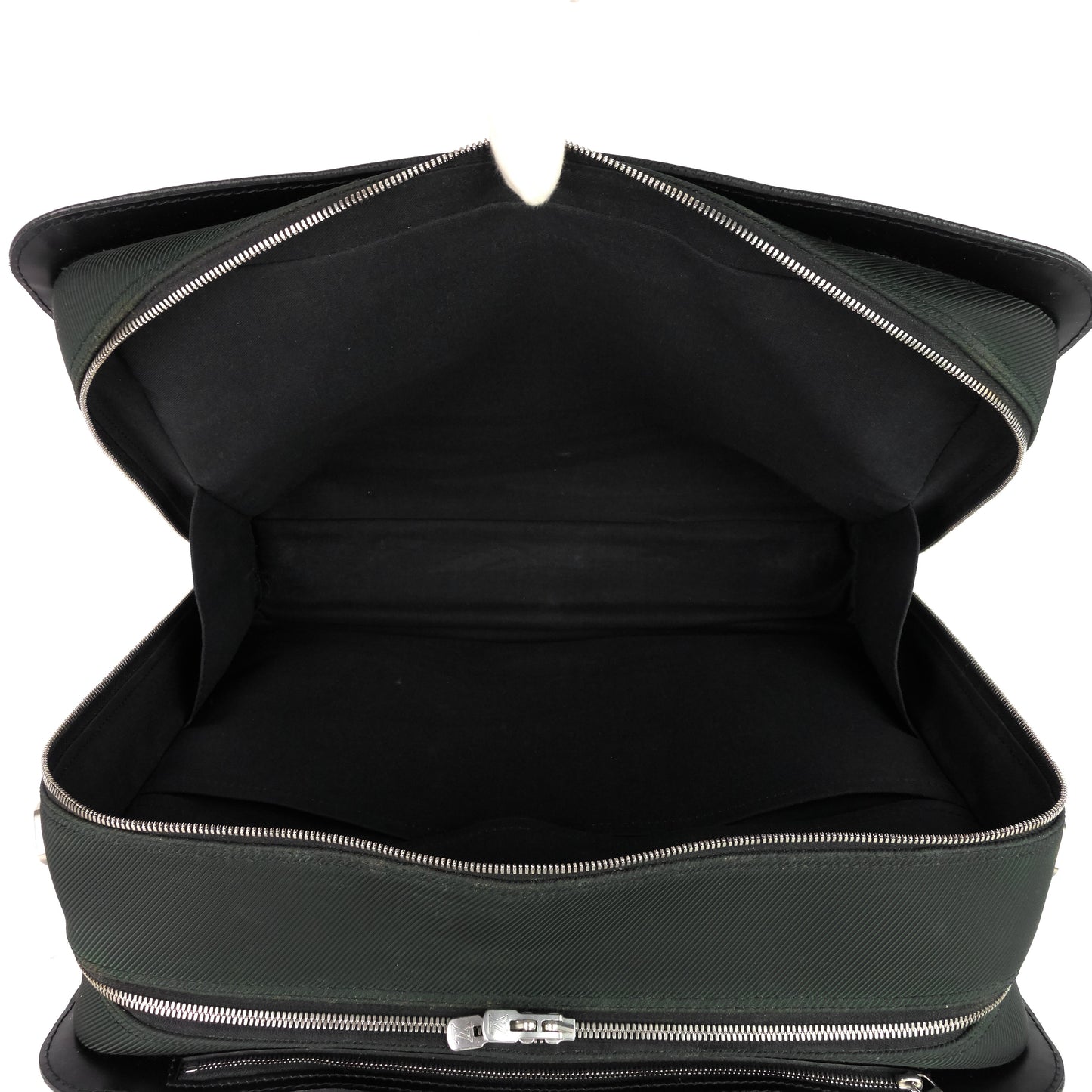 Louis Vuitto Nevski Taiga Leather Briefcase Bag