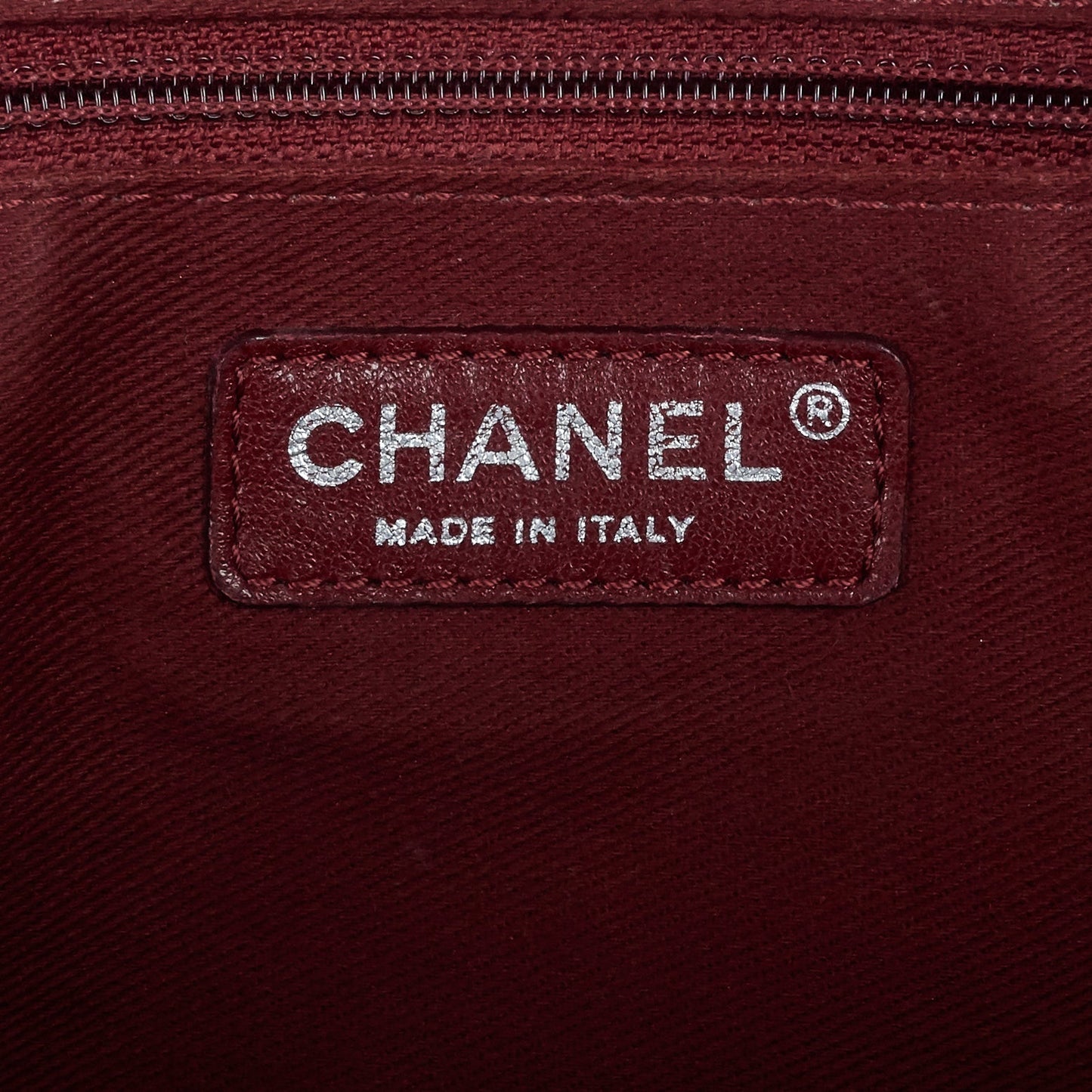 Chanel Pondichery Aged Calfskin Leather Tote Bag