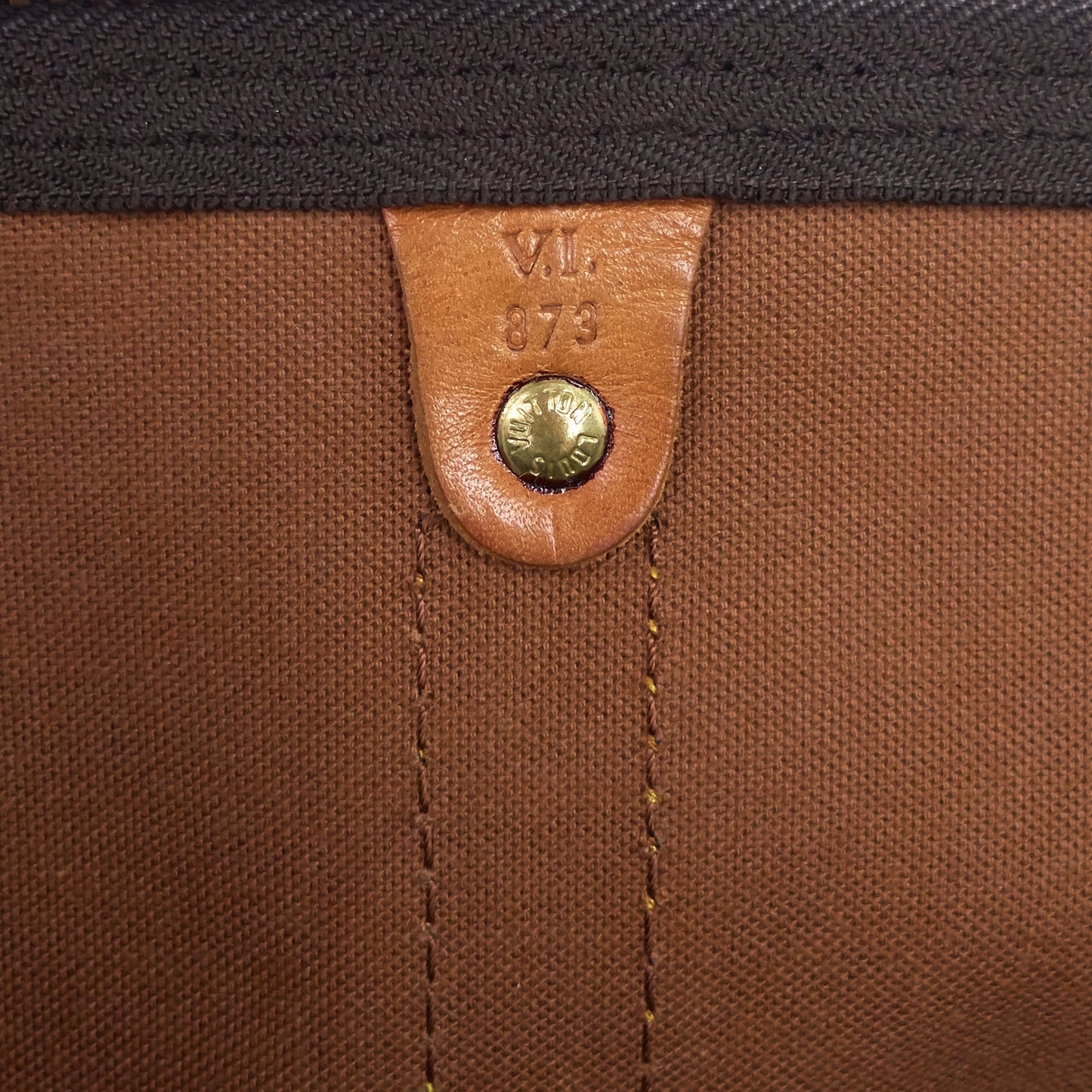 Louis Vuitto Keepall 45 Monogram Canvas Bag