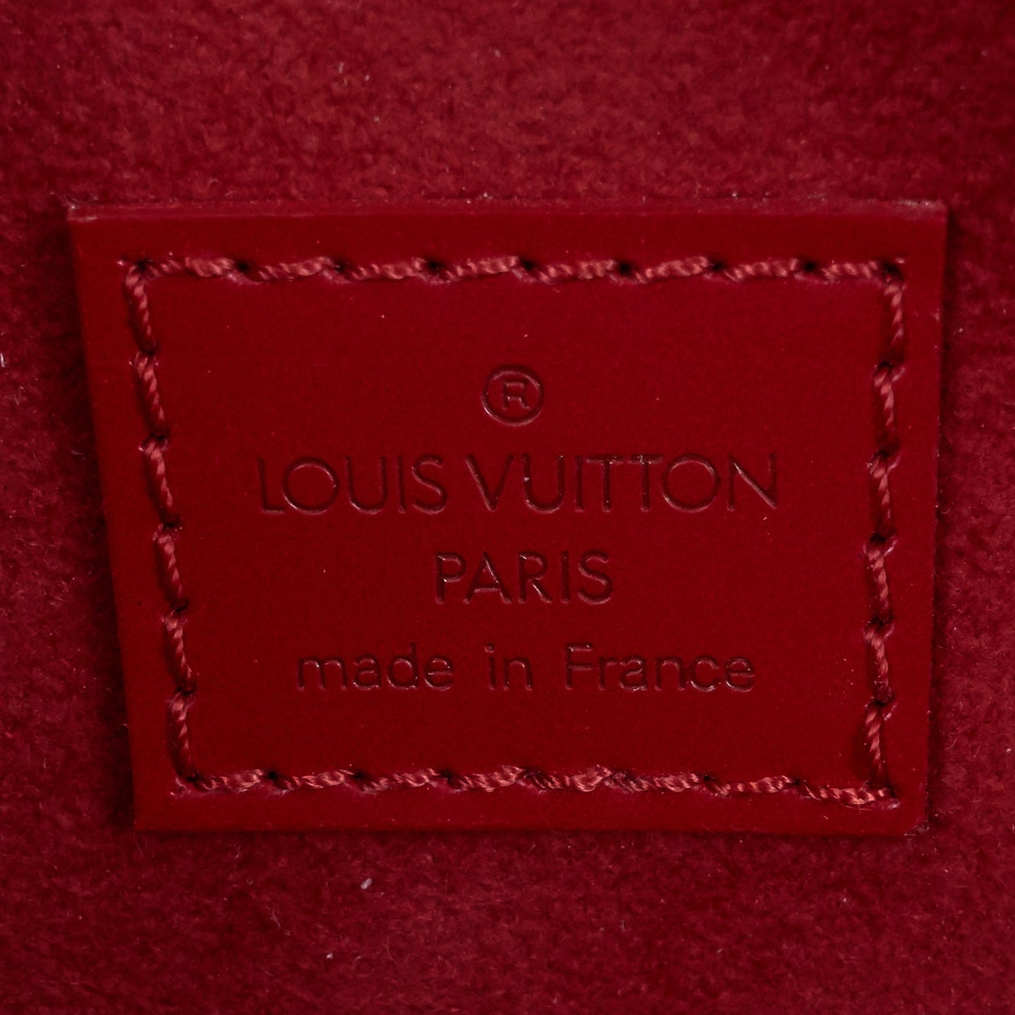 Louis Vuitto Jasmin Red Epi Leather Handbag