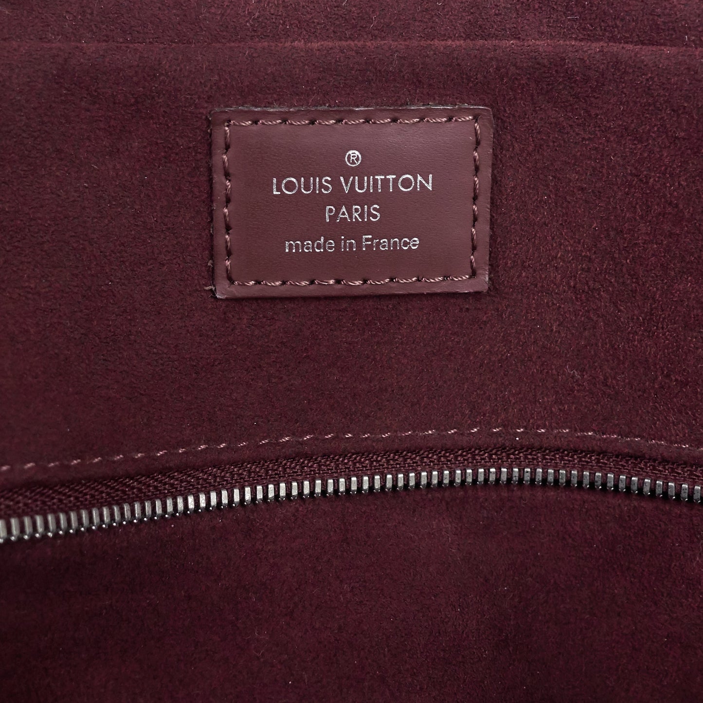 Louis Vuitto Porte-Documents Voyage Burgundy Epi Leather Briefcase Bag