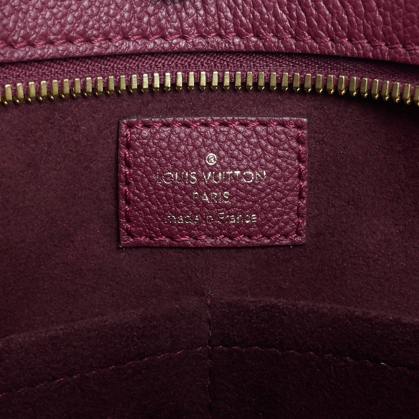 Louis Vuitto Popincourt PM Monogram Canvas Raisin Tote Bag