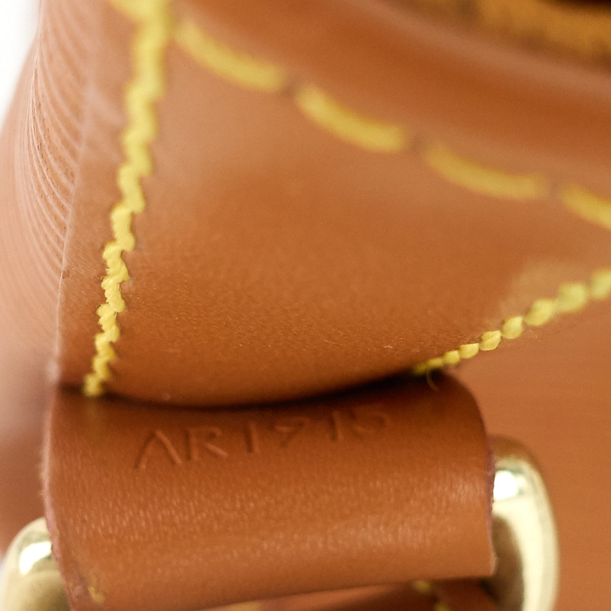 Louis Vuitto Petit NoÃ© Cipango Gold Epi Leather Bag