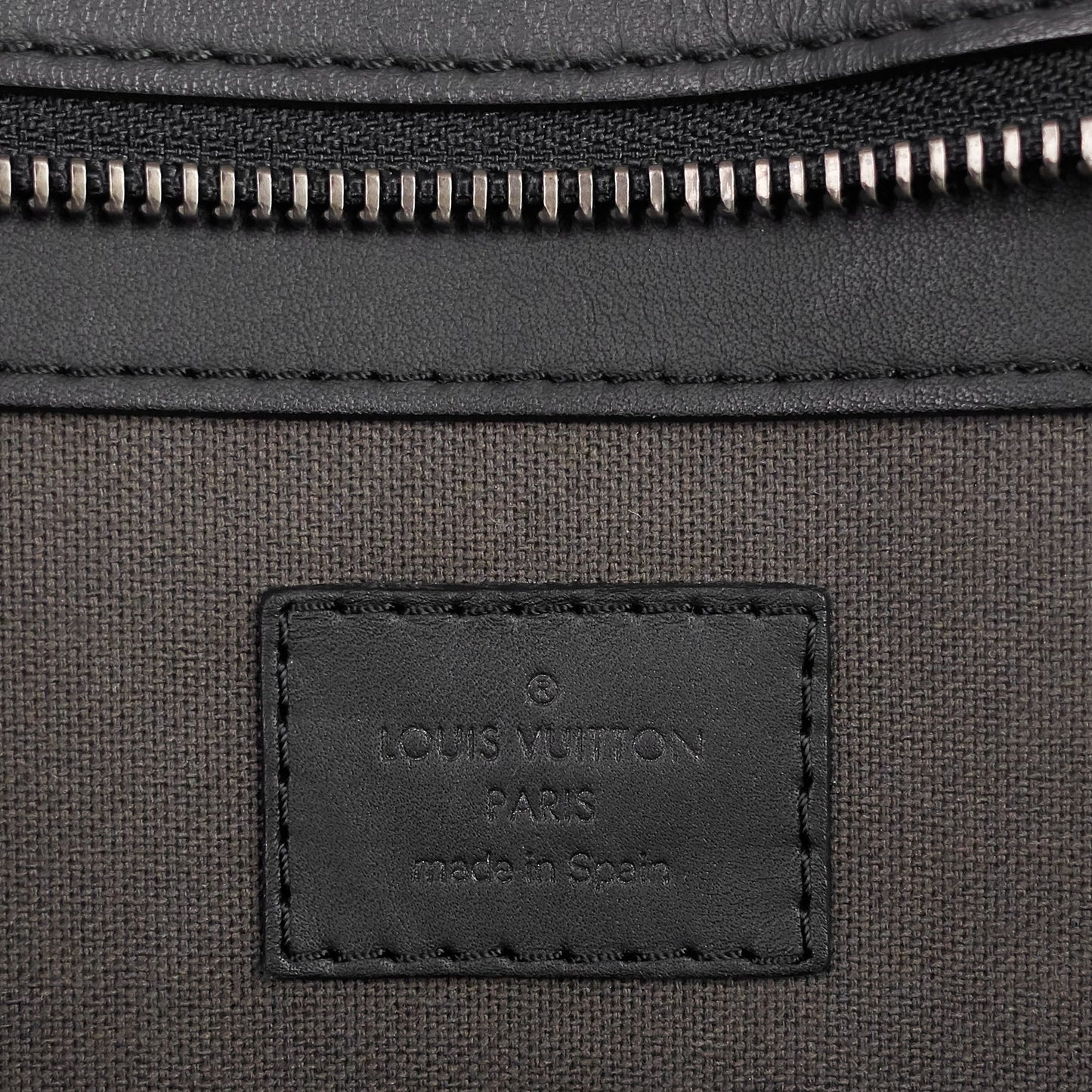 Louis Vuitto Tadao Damier Infini Leather Bag