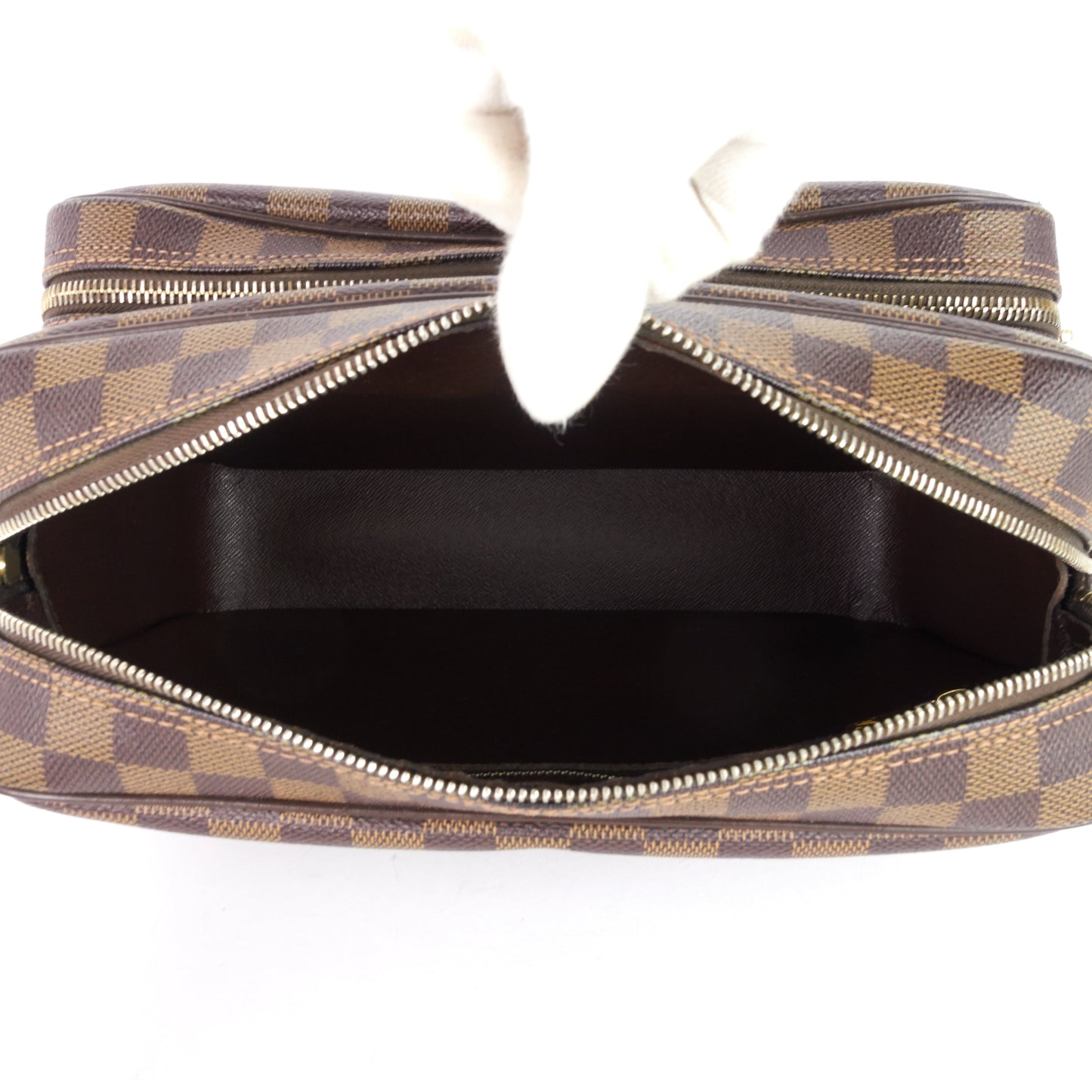 Louis Vuitto Nil 28 Damier Ebene Canvas Messenger Bag