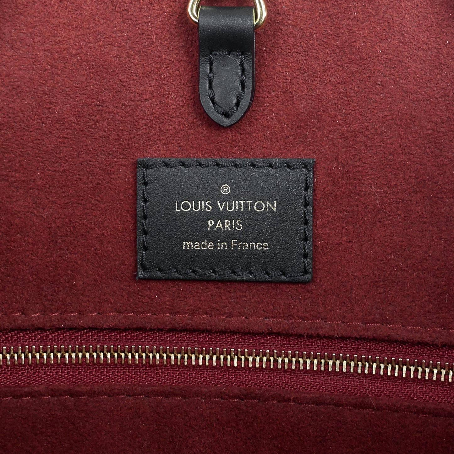 Louis Vuitto OnTheGo MM Bicolour Monogram Empreinte Leather Bag