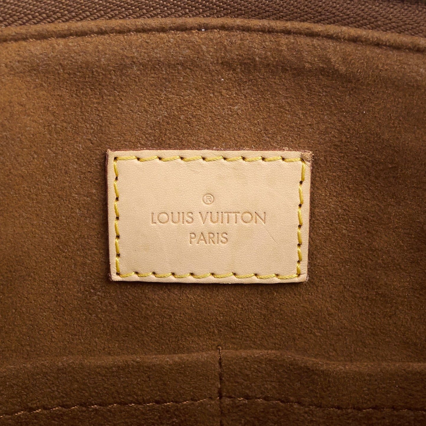 Louis Vuitto Pallas MM Monogram Canvas Bag