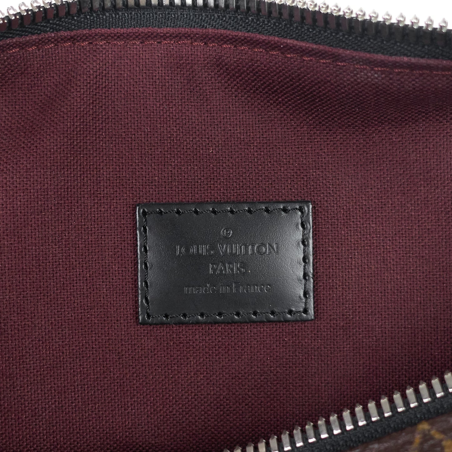 Louis Vuitto Kitan Macassar Monogram Canvas Bag