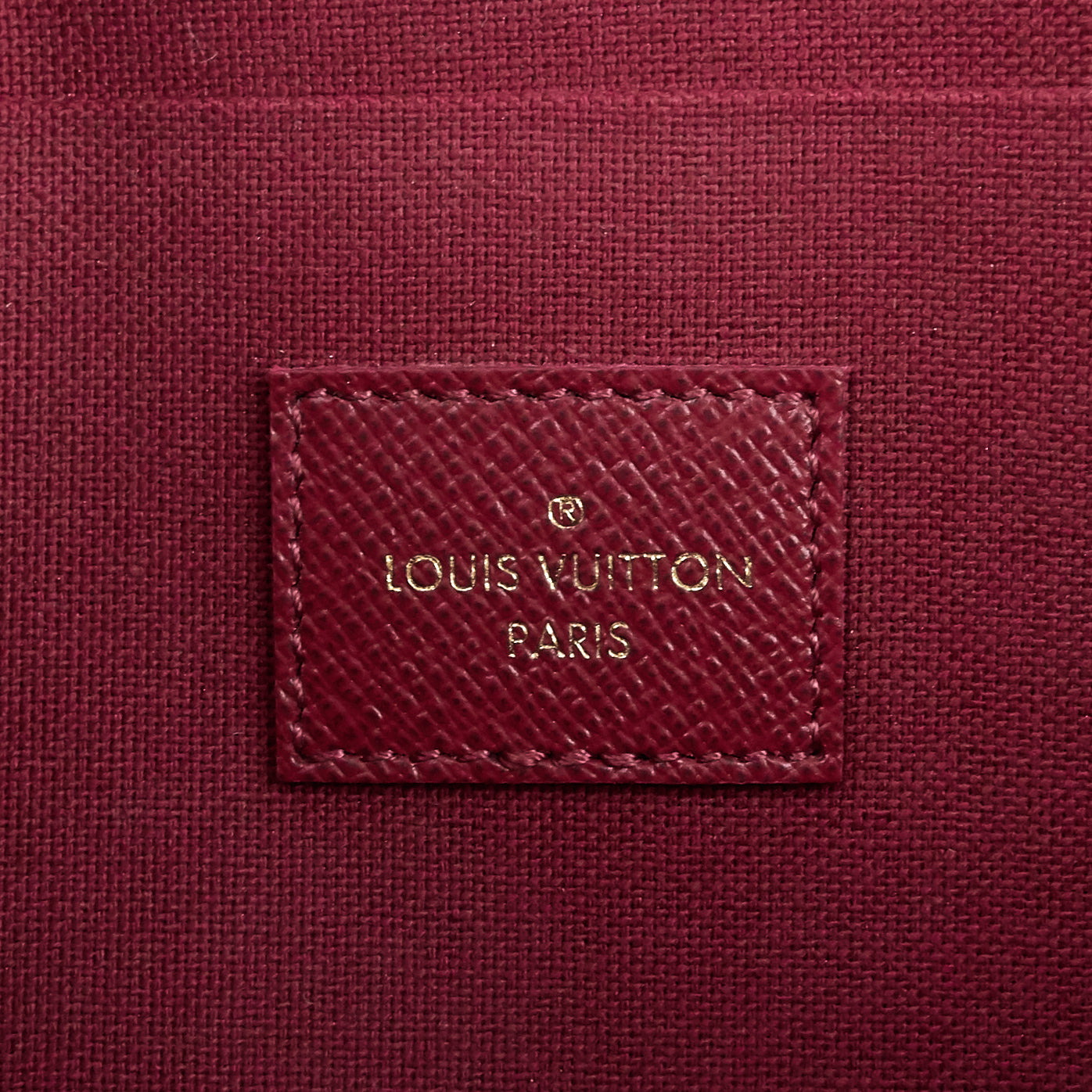 Louis Vuitto FÃ©licie Pochette Monogram Canvas Bag
