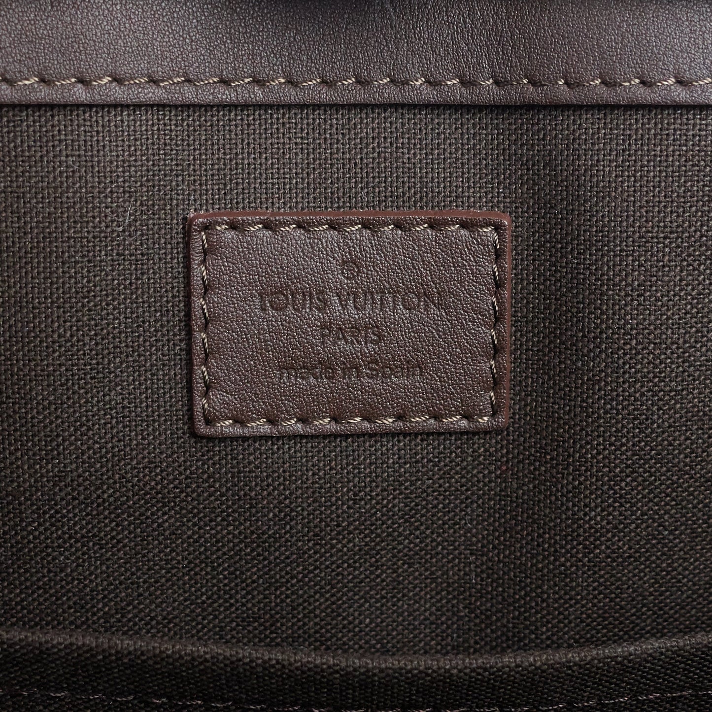Louis Vuitto Tadao Damier Infini Leather Bag