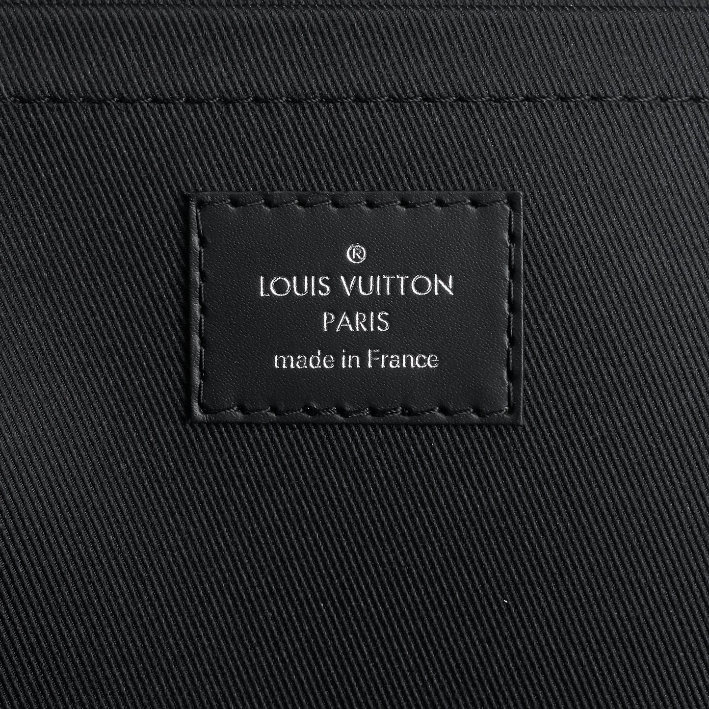 Louis Vuitto Pochette Jour GM Zip Around Damier Graphite Canvas Bag