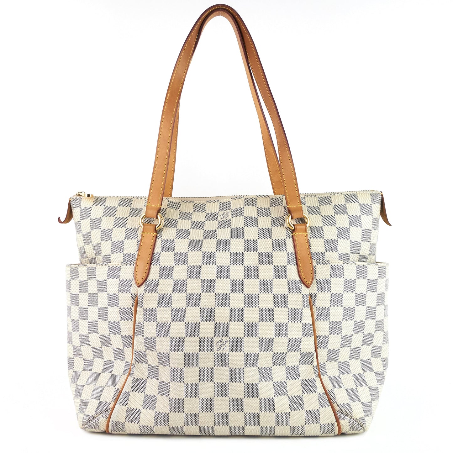 Louis Vuitto Totally MM Damier Azur Canvas Bag