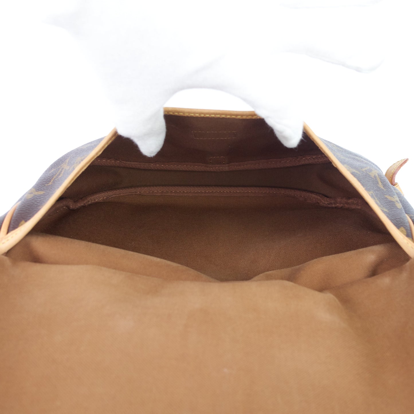 Louis Vuitto Saumur 30 Monogram Canvas Bag