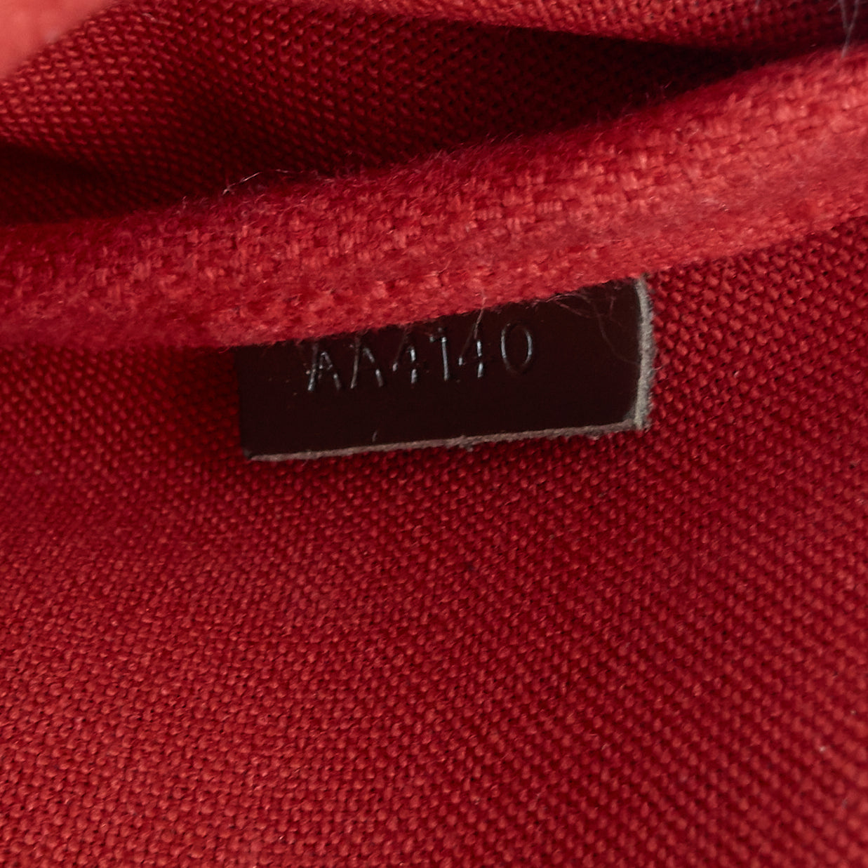 Louis Vuitto Eva Damier Ebene Canvas Bag