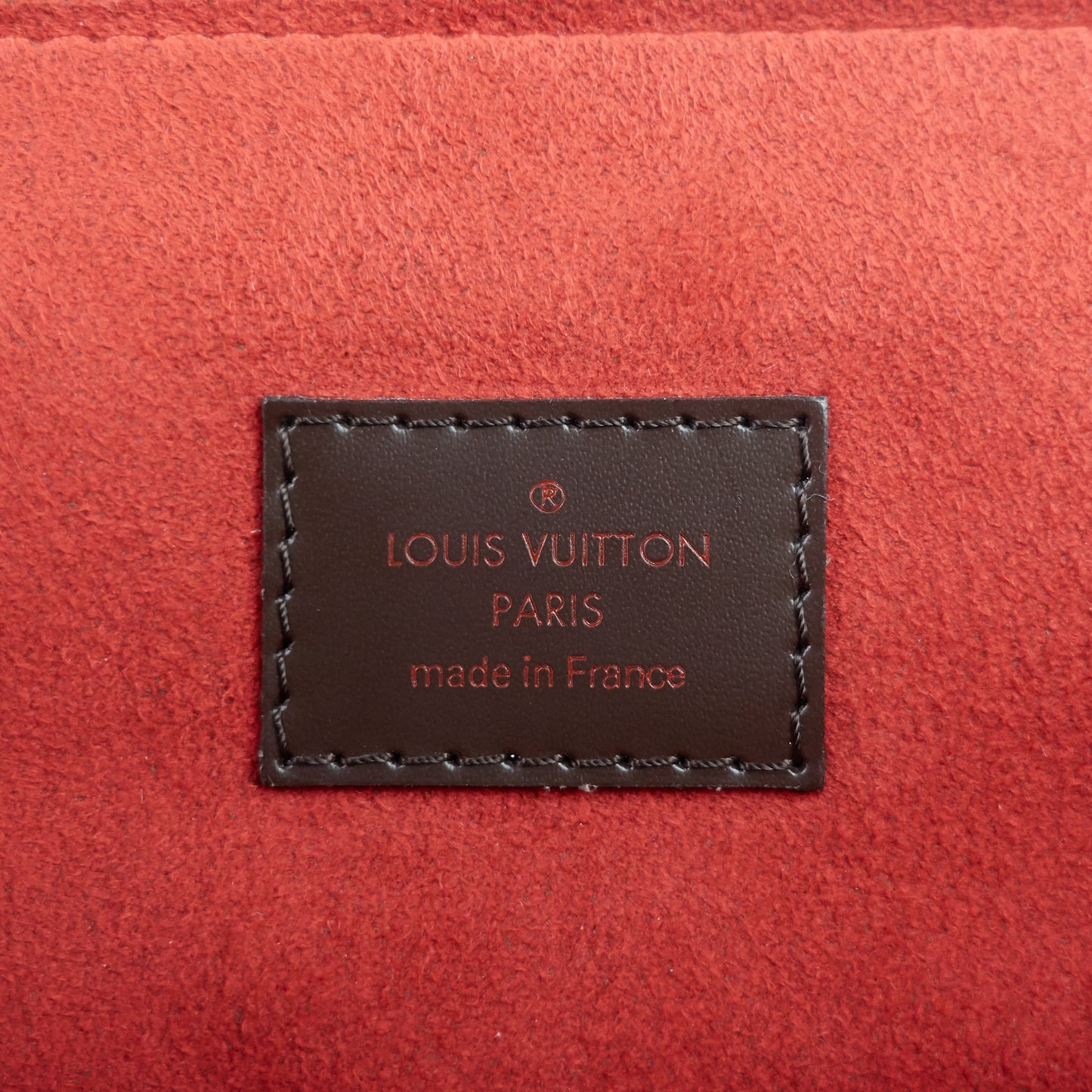 Louis Vuitto Trevi PM Damier Ebene Canvas Bag