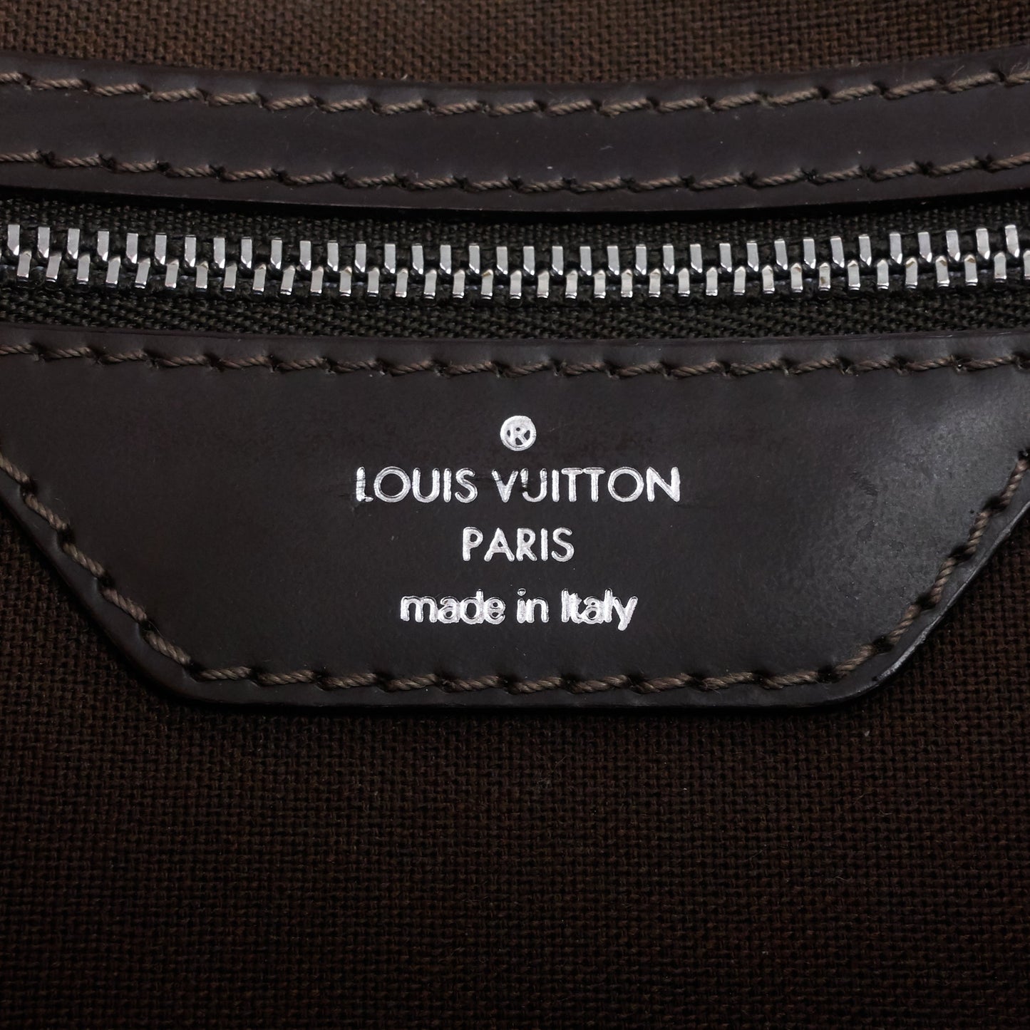 Louis Vuitto Viktor Taiga Leather Messenger Bag