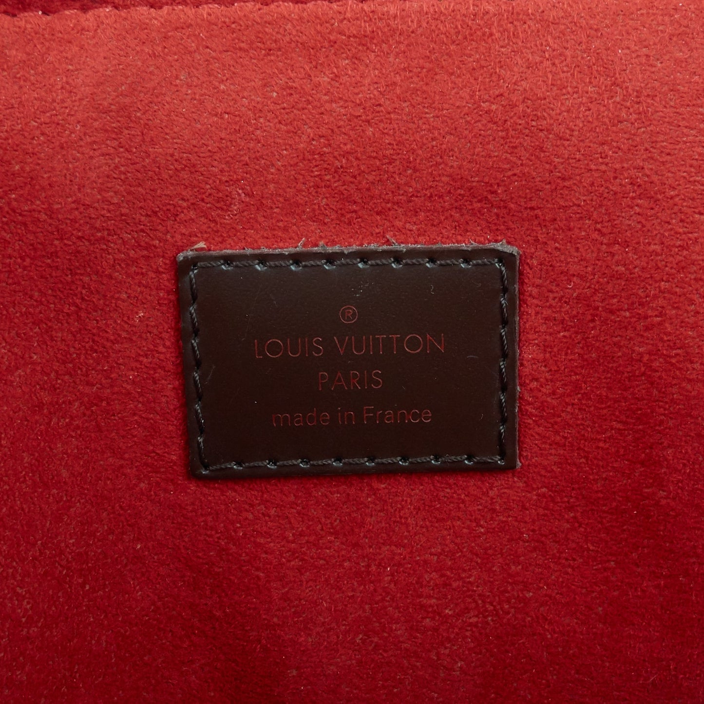 Louis Vuitto Trevi PM Damier Ebene Canvas Bag