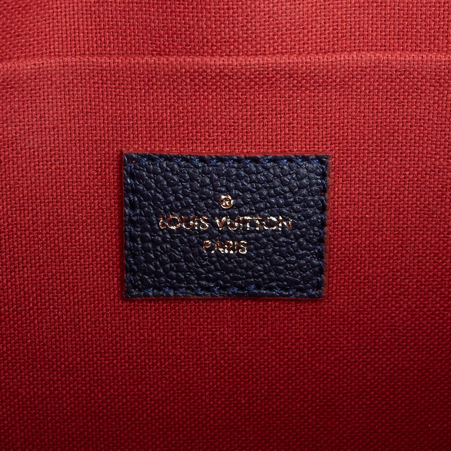 Louis Vuitto FÃ©licie Pochette Monogram Empreinte Leather Bag