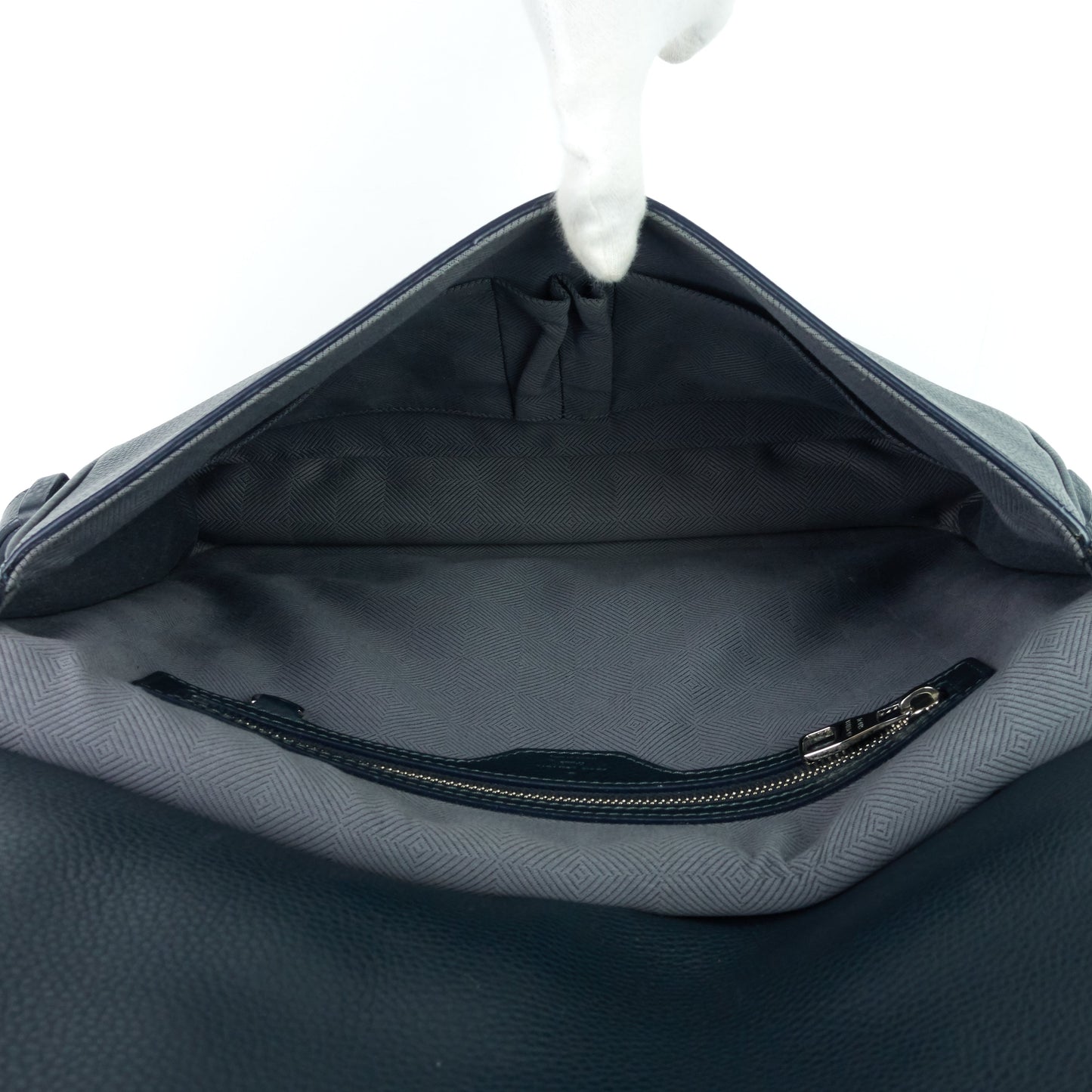Louis Vuitto Stelios Naxos Leather Messenger Bag