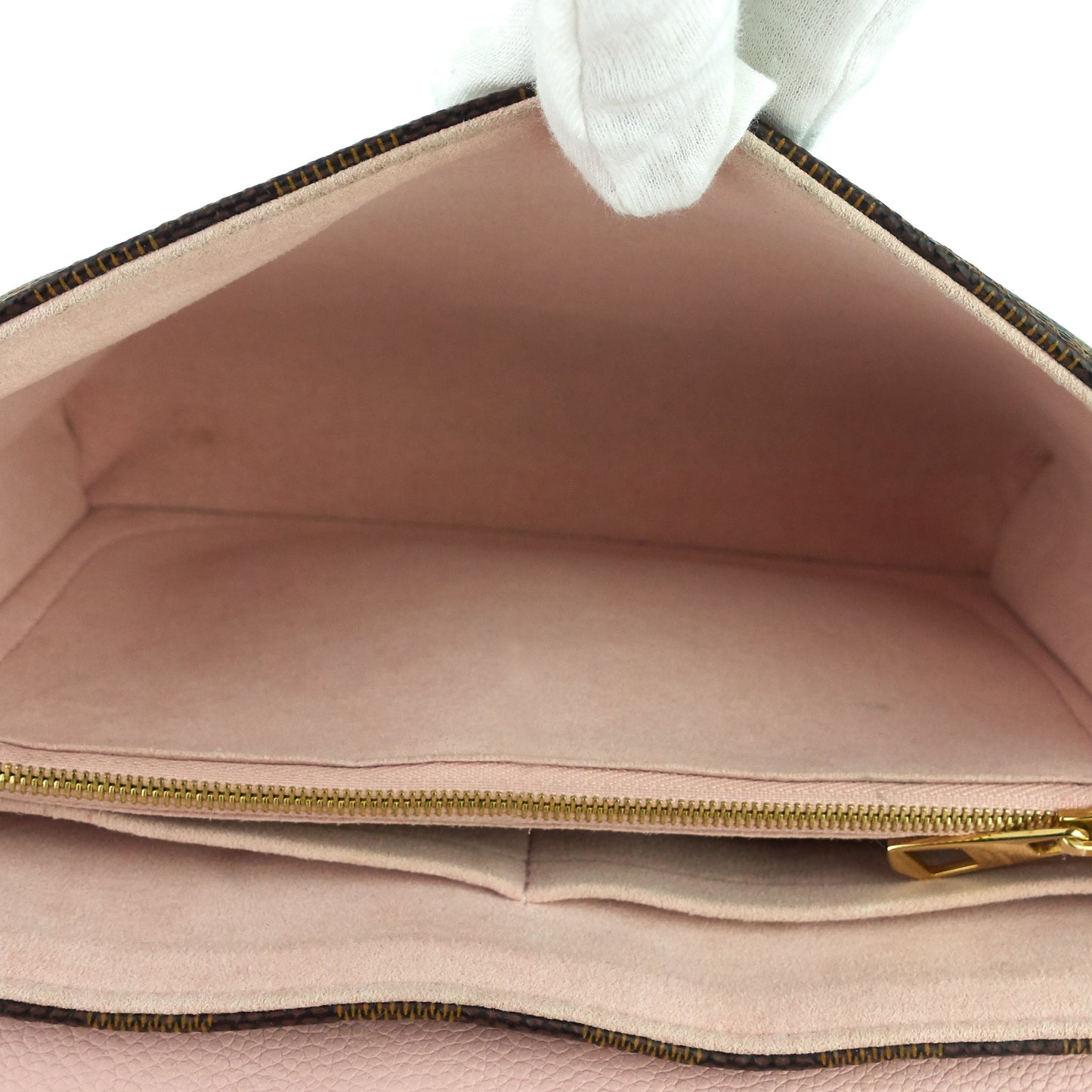 Louis Vuitto Clapton PM Damier Ebene Canvas Bag