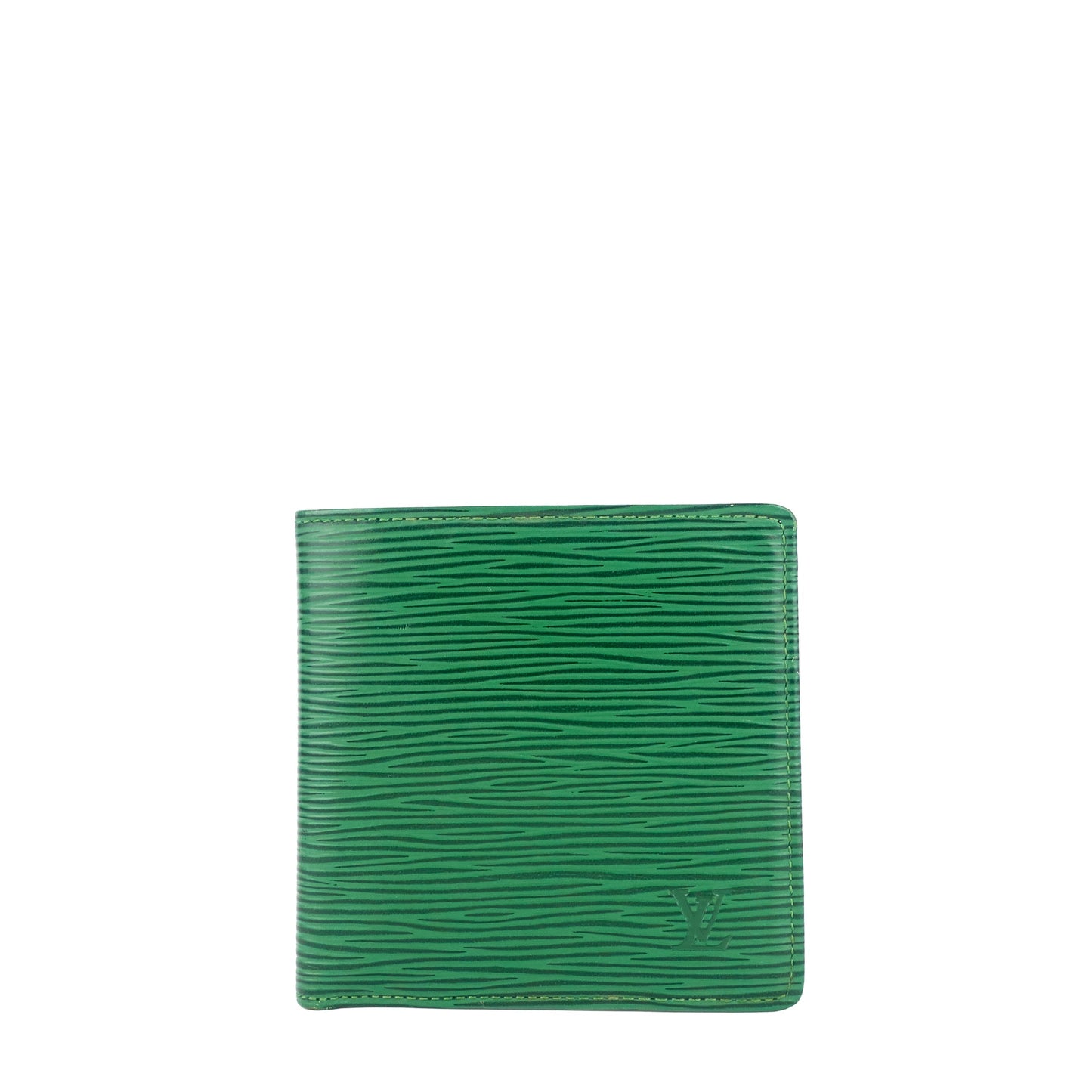 Louis Vuitto Marco Green Epi Leather Bifold Wallet