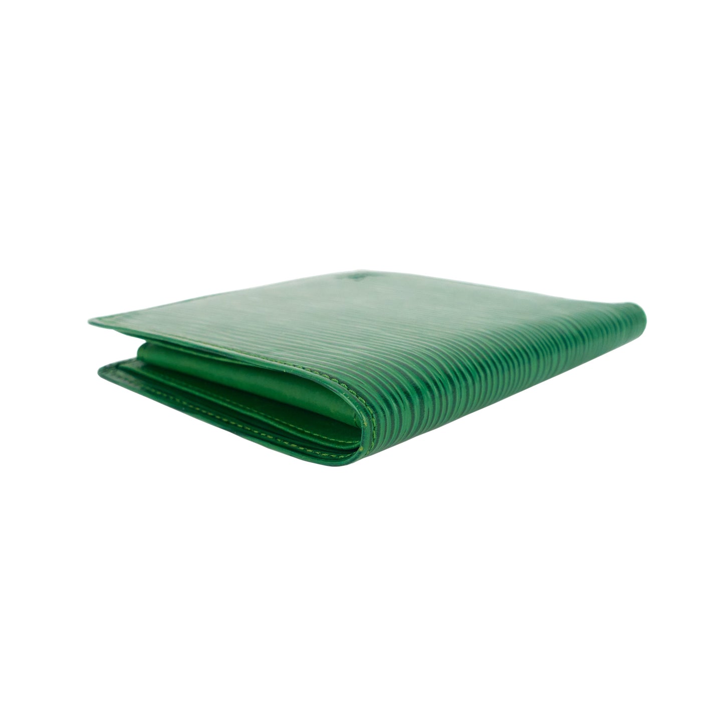 Louis Vuitto Marco Green Epi Leather Bifold Wallet